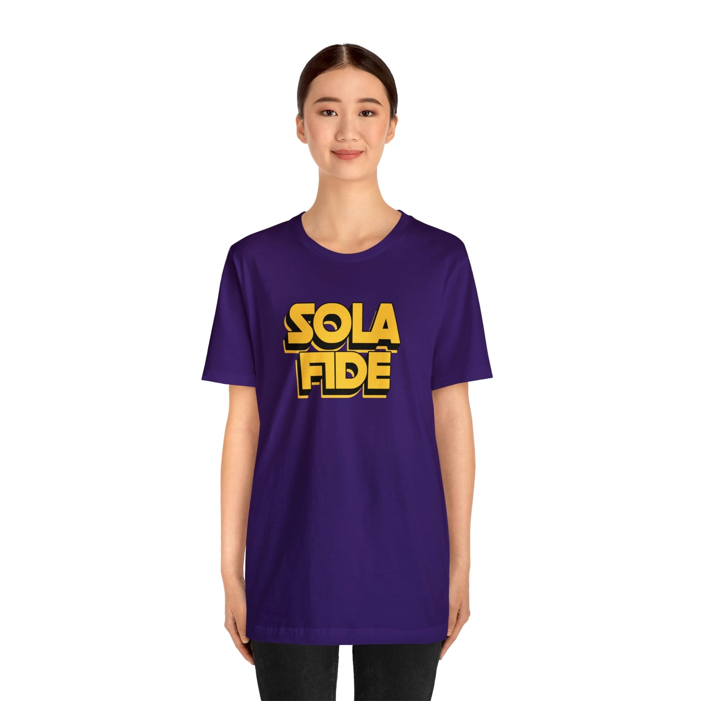 Sola Fide SW Unisex Jersey Short Sleeve Tee