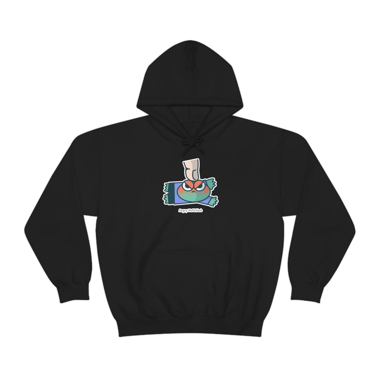 Angry McPhilbob Unisex Heavy Blend™ Hooded Sweatshirt