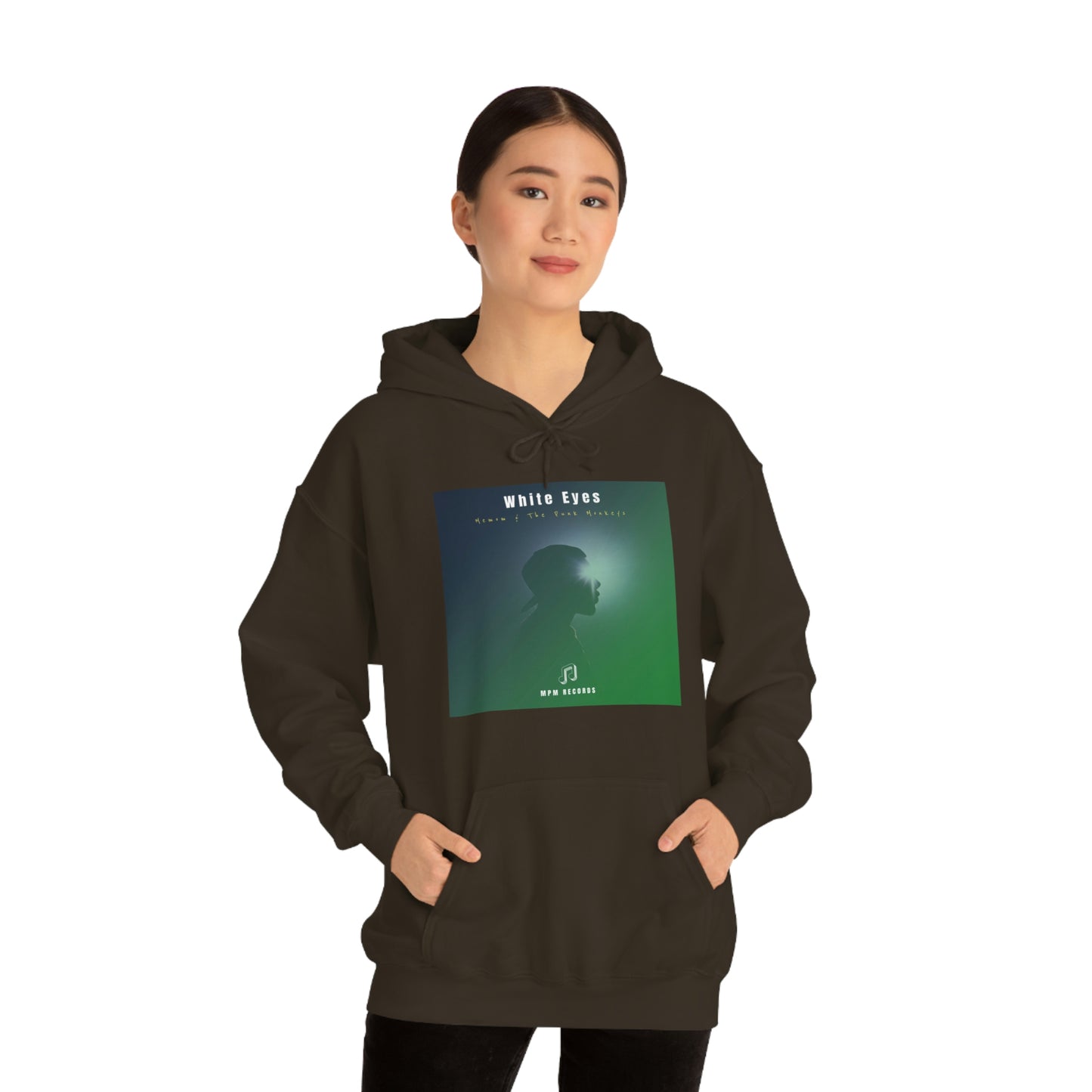 White Eyes Unisex Heavy Blend™ Hooded Sweatshirt