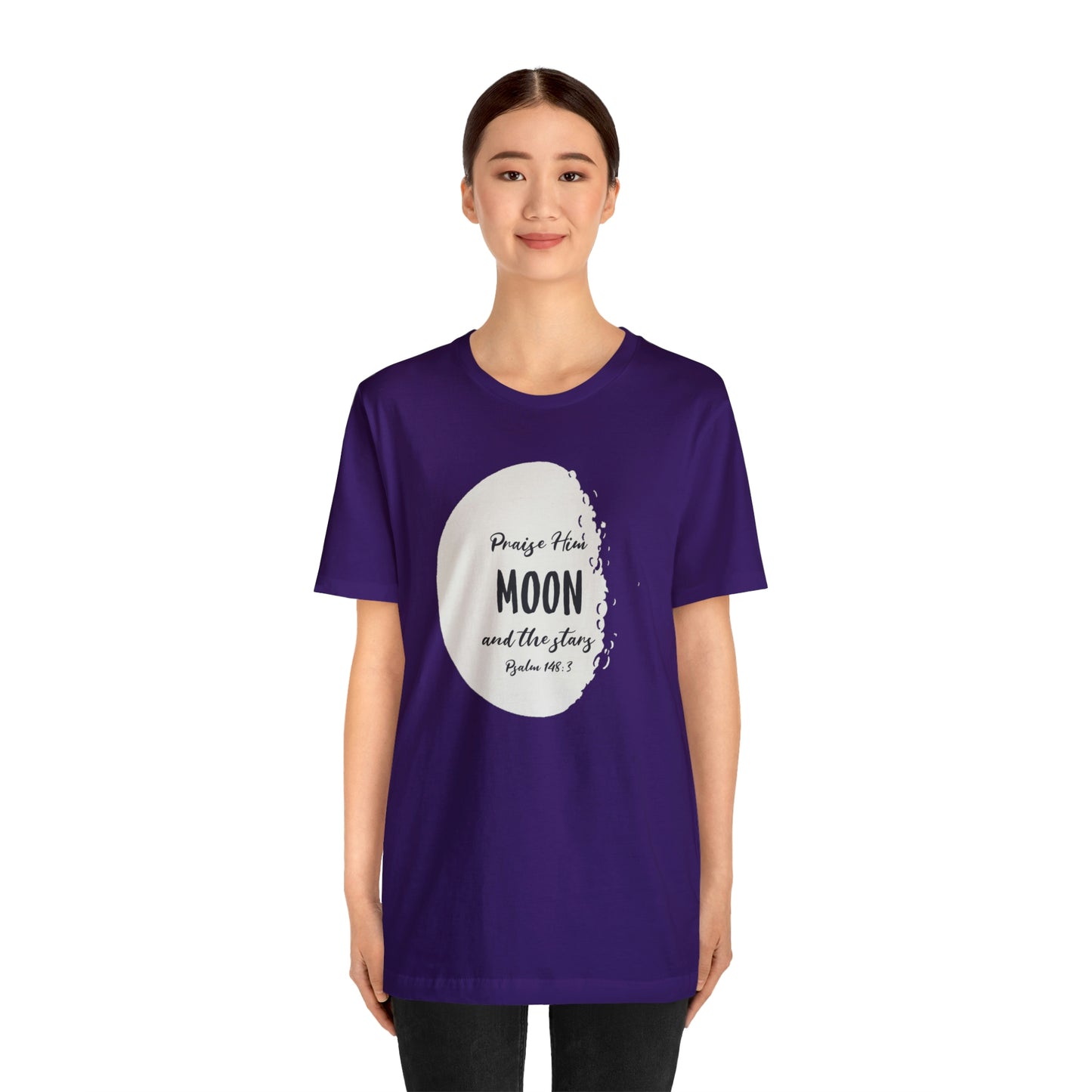 The Moon Unisex Jersey Short Sleeve Tee