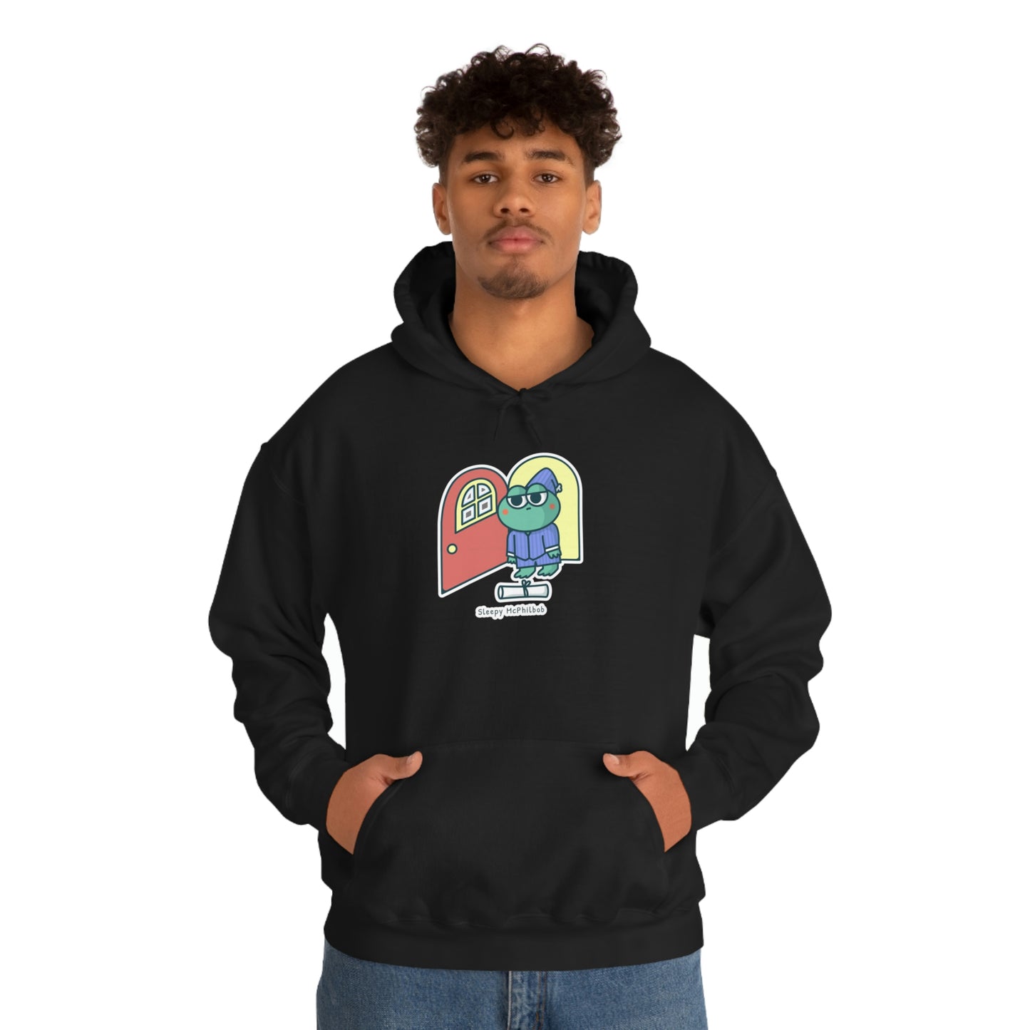 Sleepy McPhilbob Unisex Heavy Blend™ Hooded Sweatshirt
