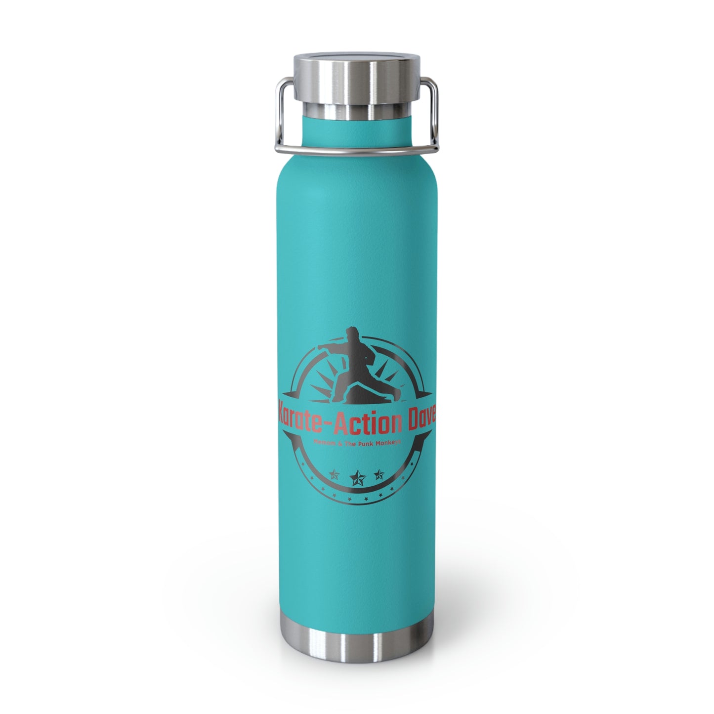 Karate Action Dave Copper Vacuum Insulated Bottle, 22oz