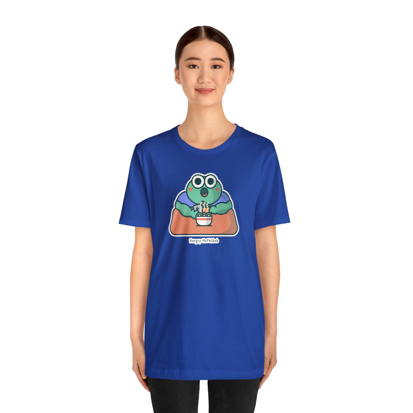 Hungry McPhilbob Unisex Jersey Short Sleeve Tee