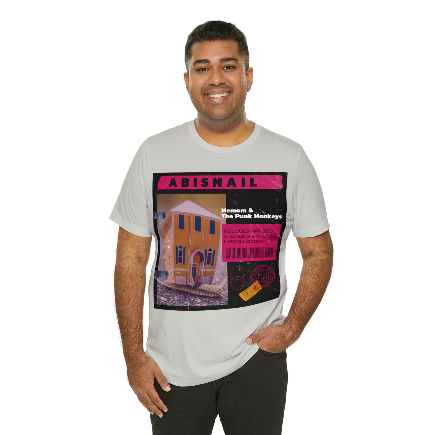 Abisnail Unisex Jersey Short Sleeve Tee