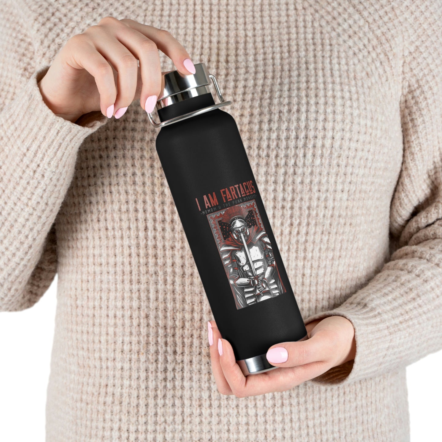 I AM FARTACUS 22oz Vacuum Insulated Bottle