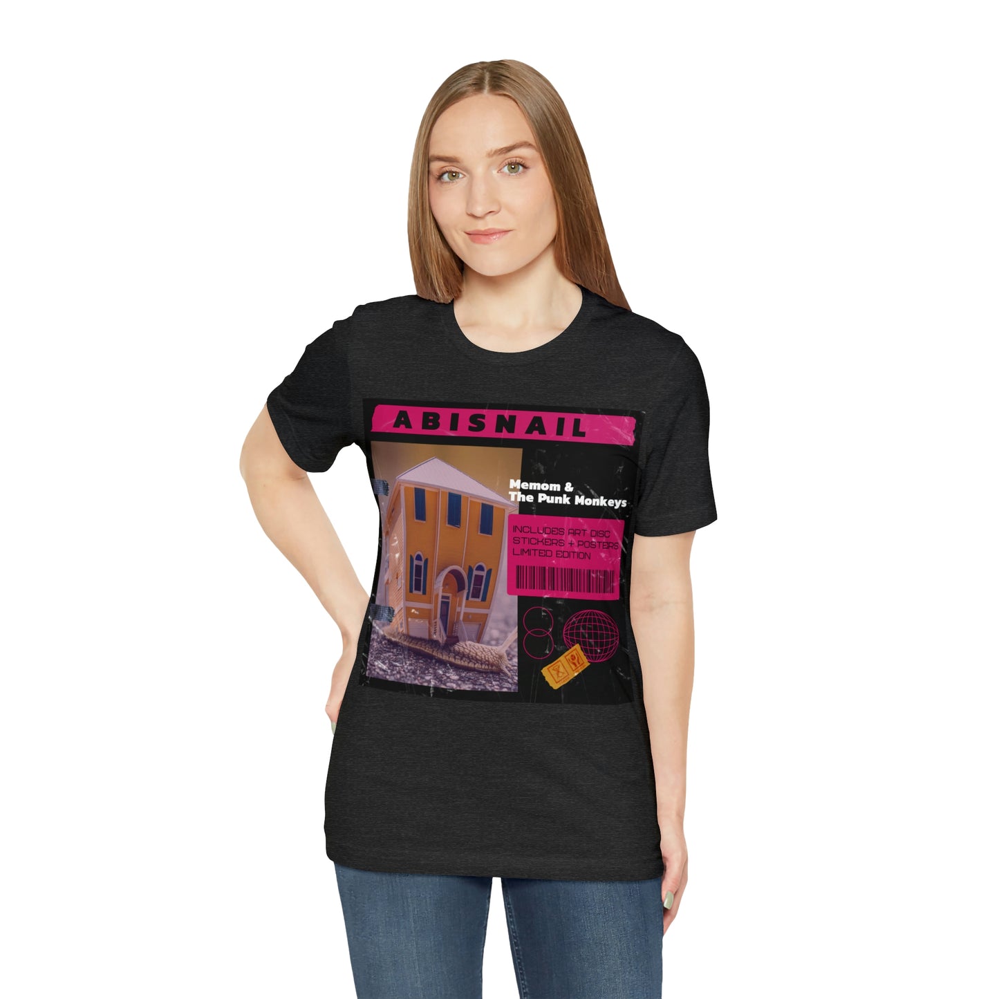 Abisnail Unisex Jersey Short Sleeve Tee