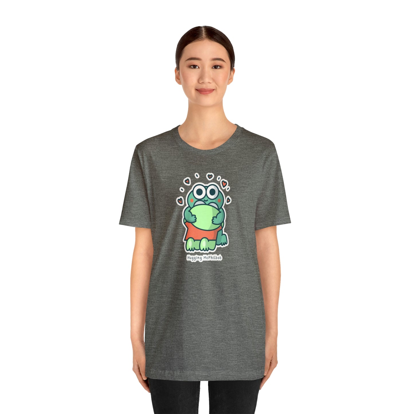 Hugging McPhilbob Unisex Jersey Short Sleeve Tee