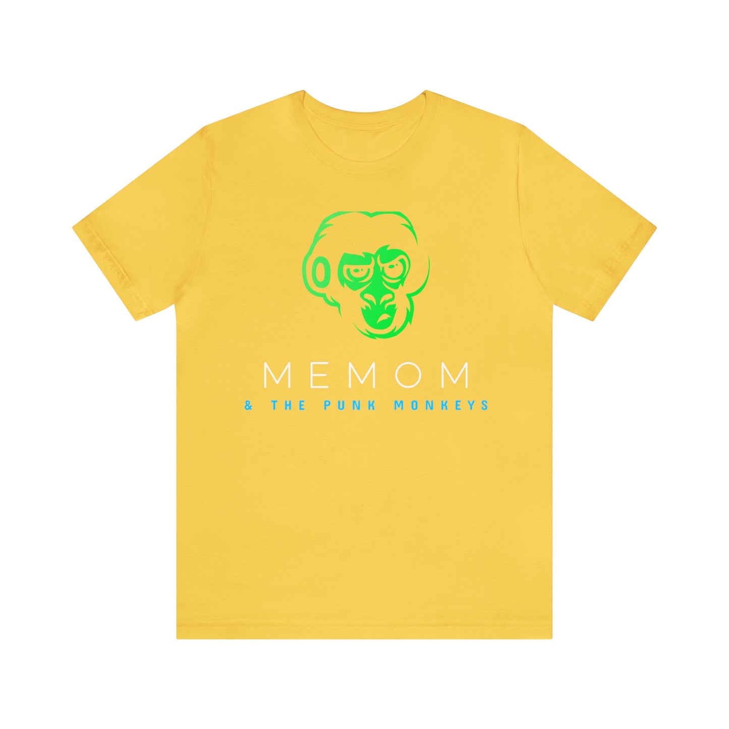 Memom and the Punk Monkeys Logo Unisex Jersey Short Sleeve Tee