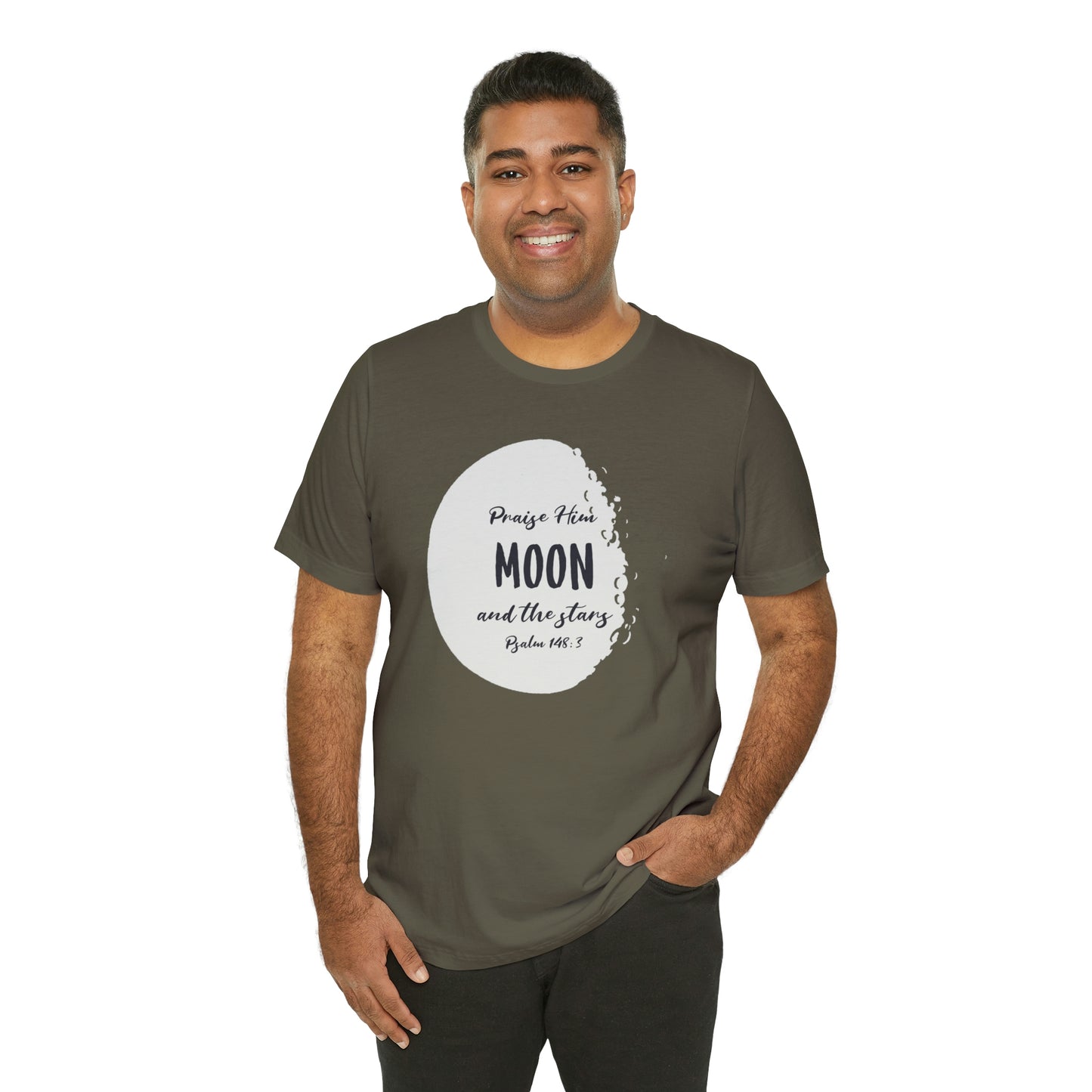 The Moon Unisex Jersey Short Sleeve Tee