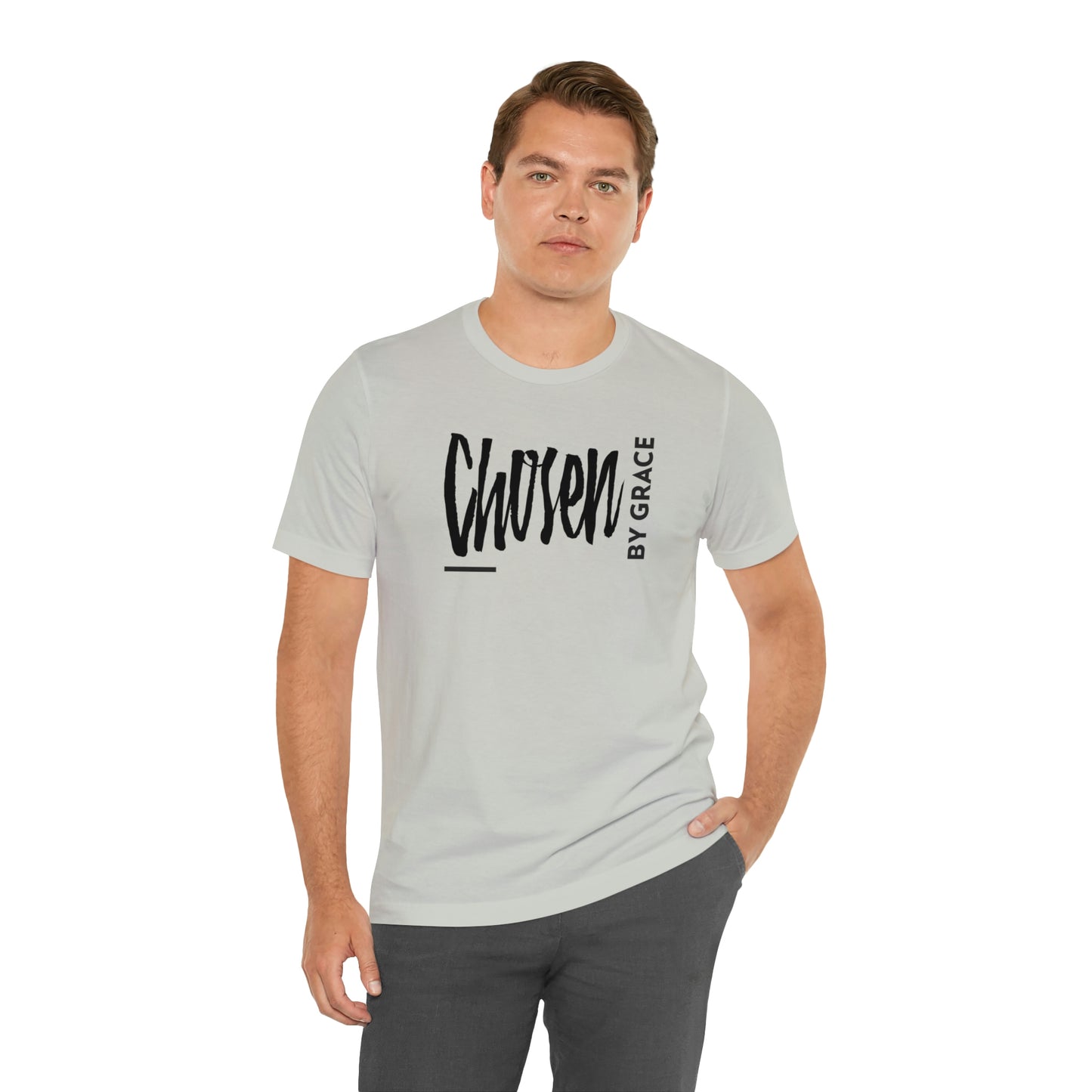 Chosen By Grace Sideways Unisex Jersey Short Sleeve Tee