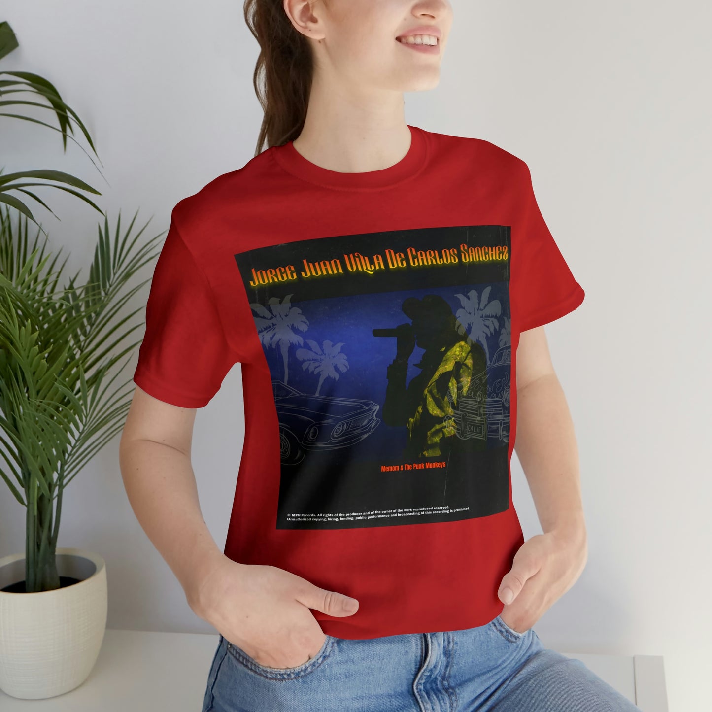 Jorge Juan Villa De Carlos Sanchez Unisex Jersey Short Sleeve Tee