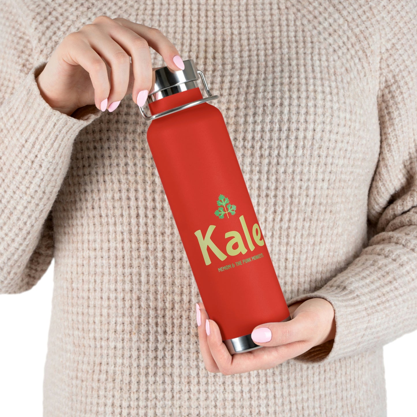 Kale Copper Vacuum Insulated Bottle, 22oz