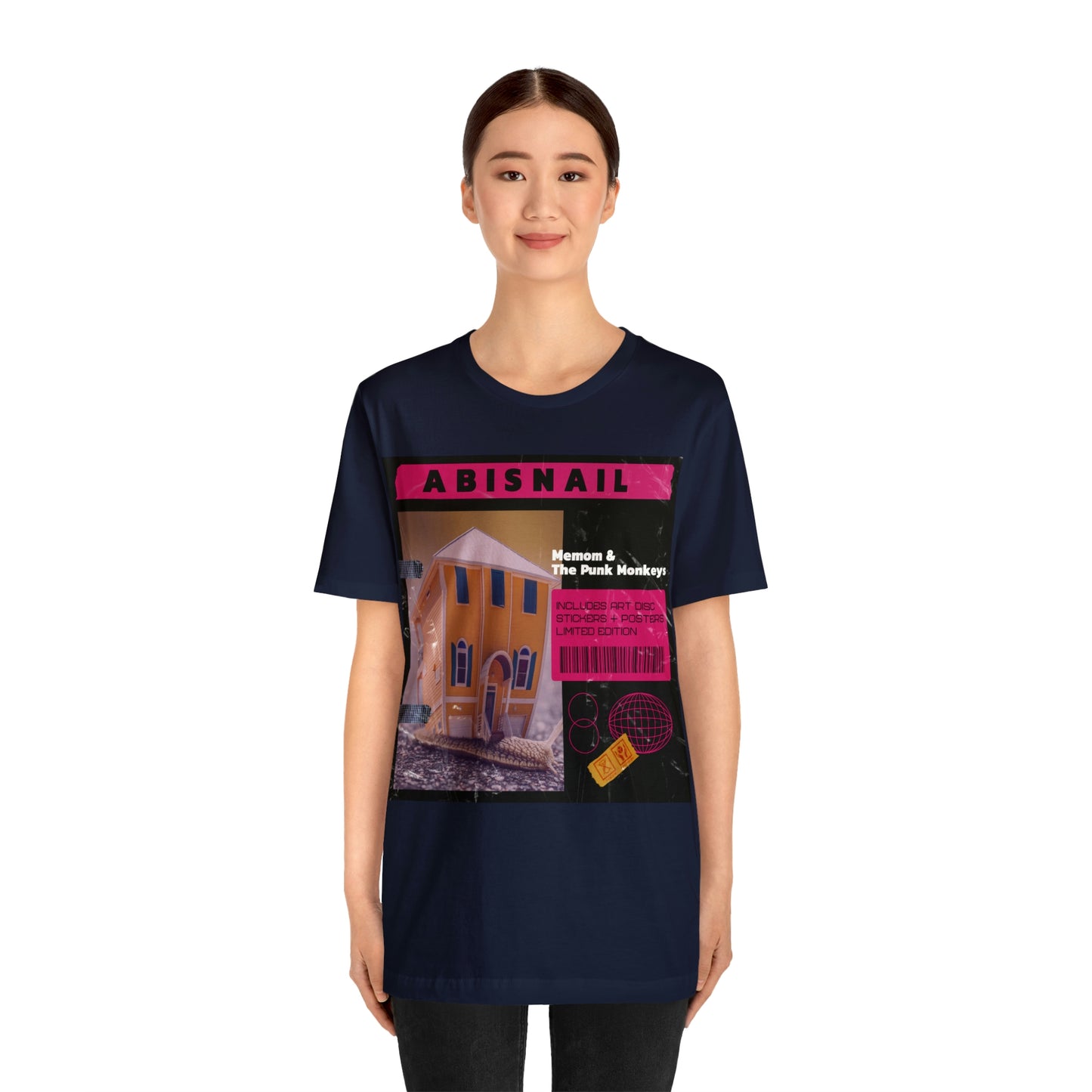 Abisnail Unisex Jersey Short Sleeve Tee