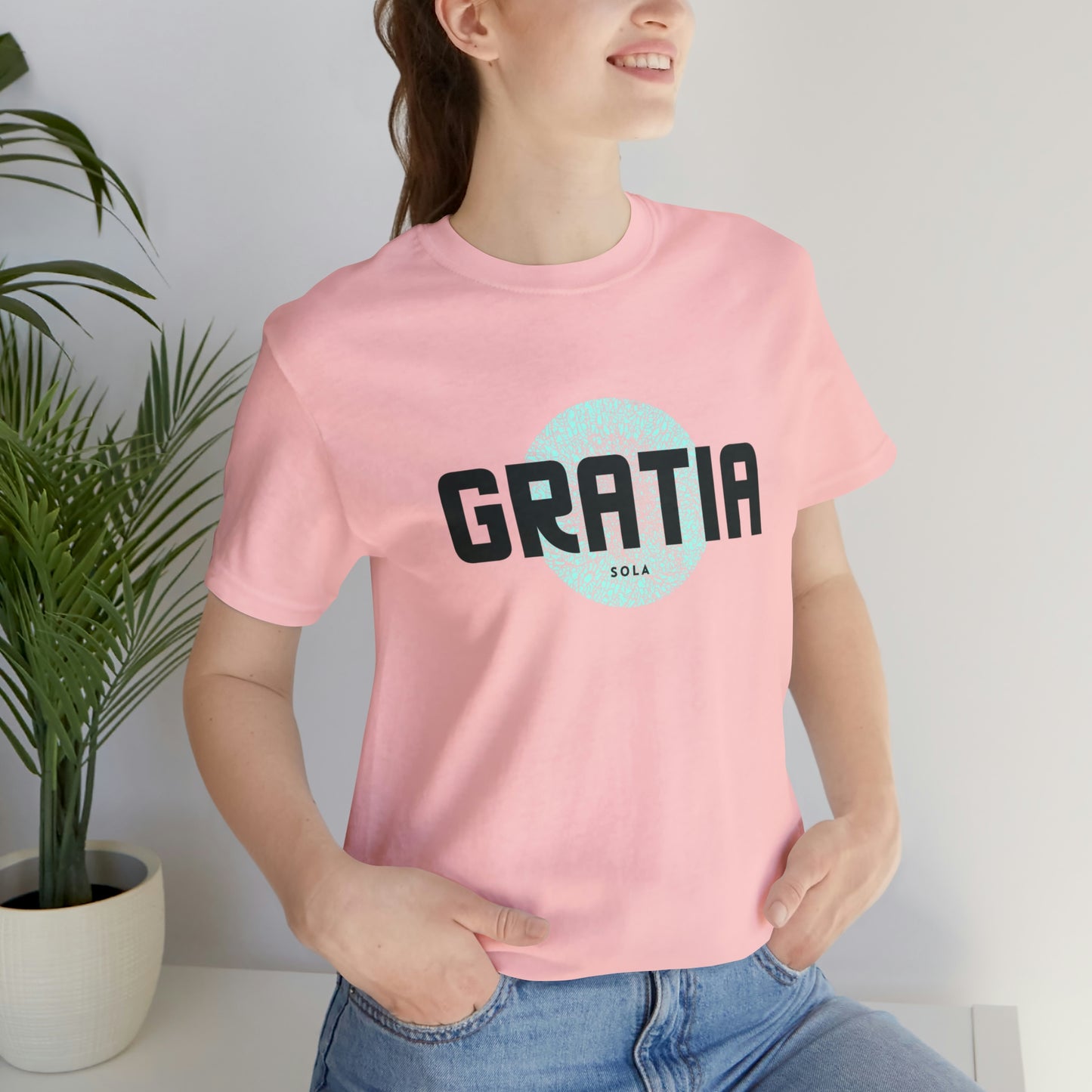 Sola Gratia Unisex Jersey Short Sleeve Tee