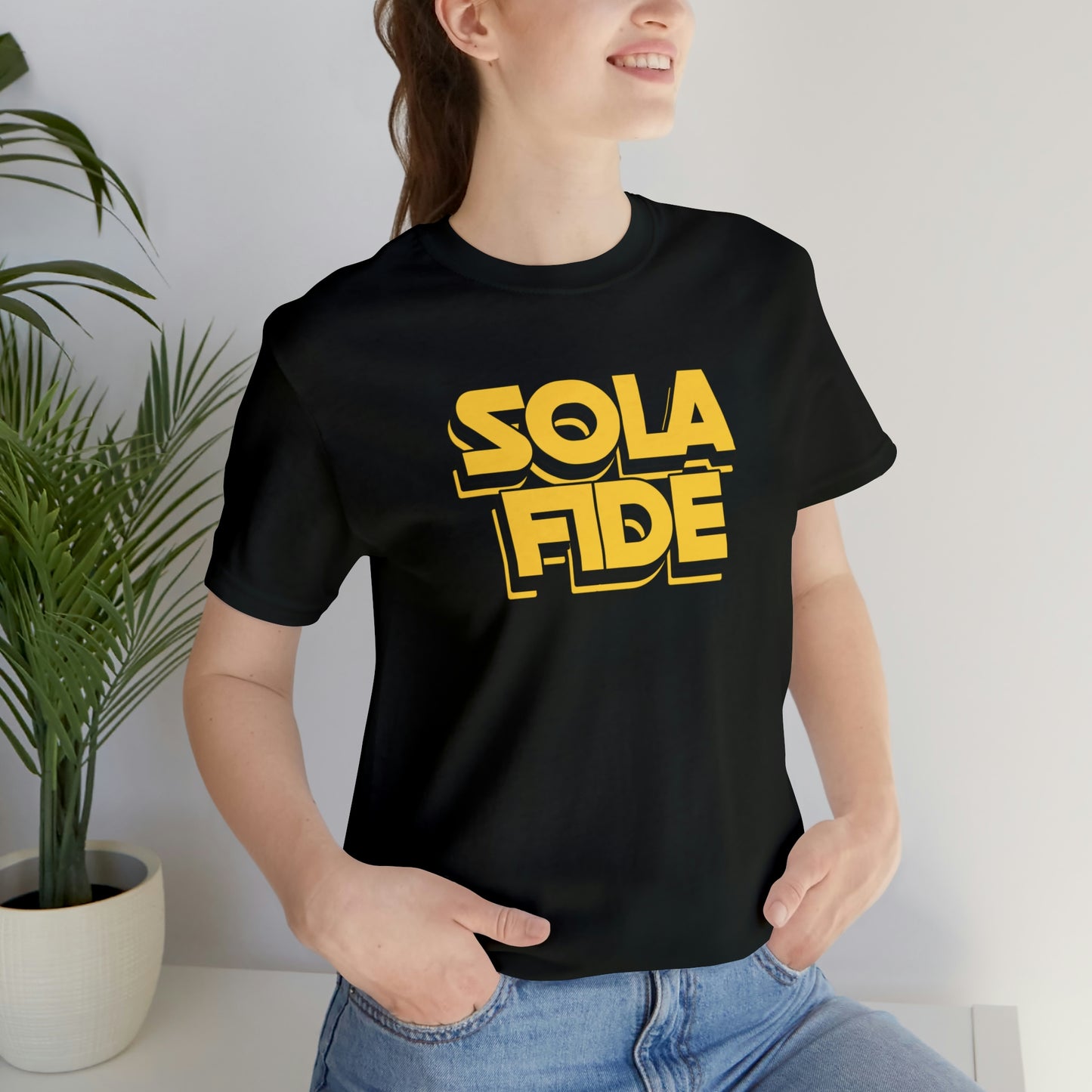 Sola Fide SW Unisex Jersey Short Sleeve Tee
