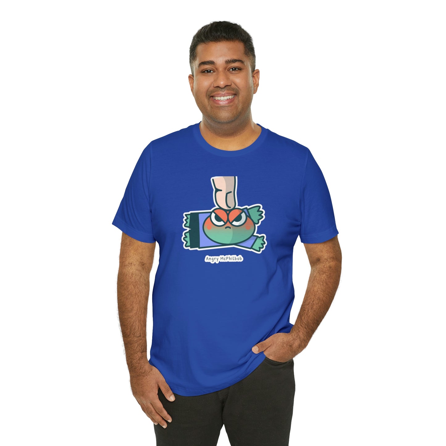 Angry McPhilbob Unisex Jersey Short Sleeve Tee