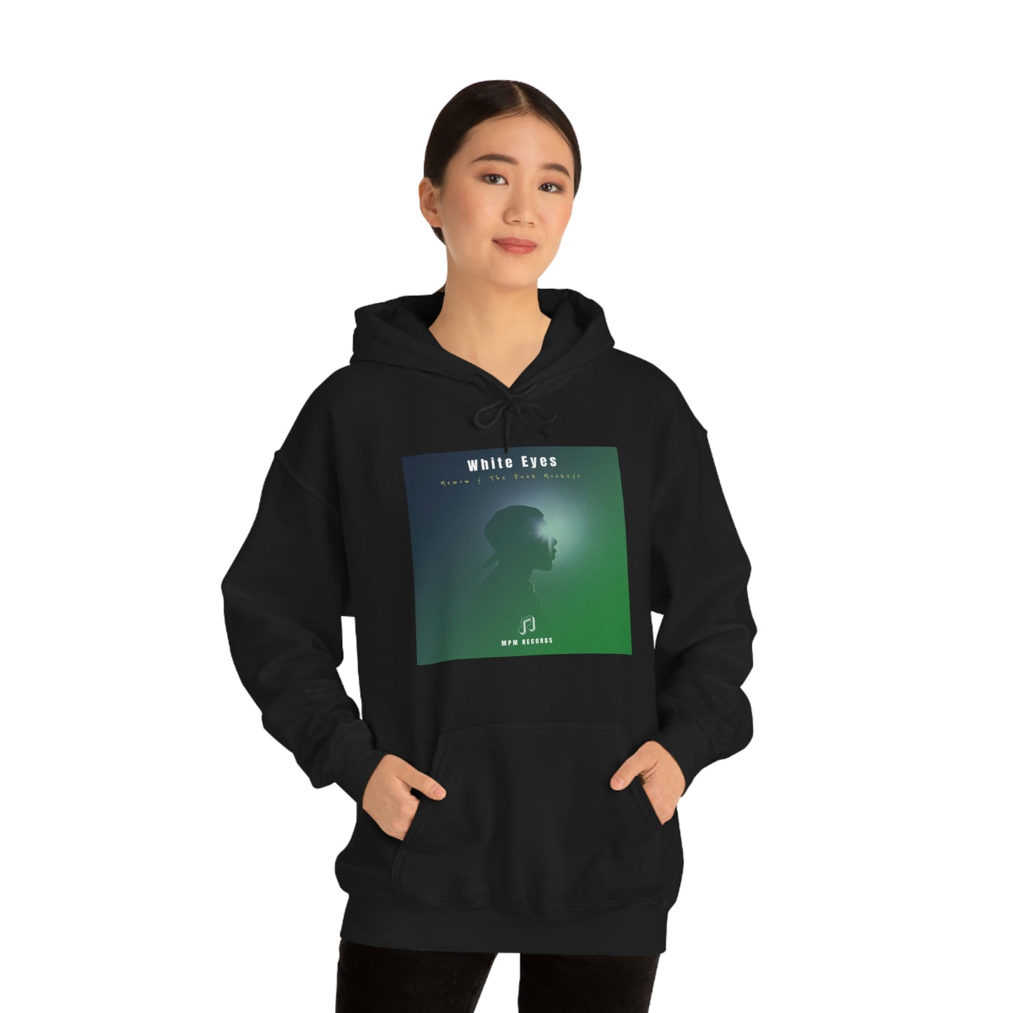 White Eyes Unisex Heavy Blend™ Hooded Sweatshirt
