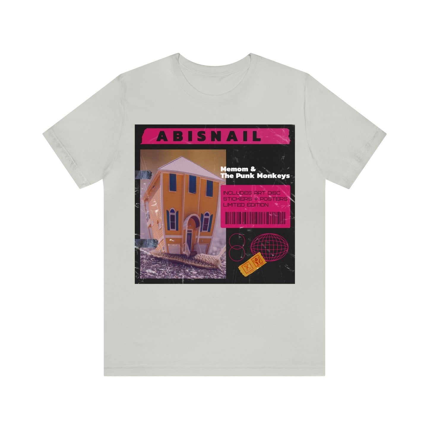 Abisnail Unisex Jersey Short Sleeve Tee