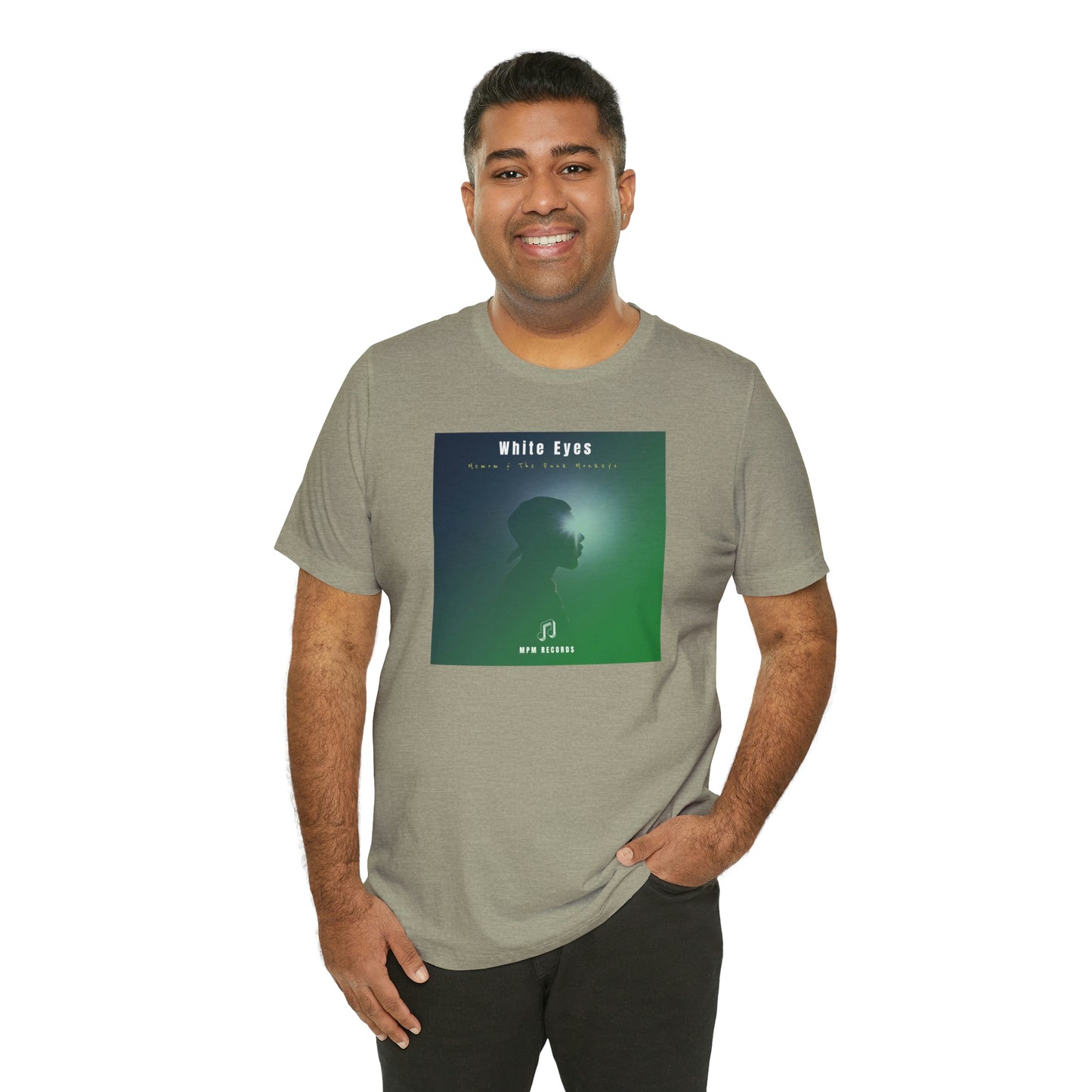 White Eyes Unisex Jersey Short Sleeve Tee