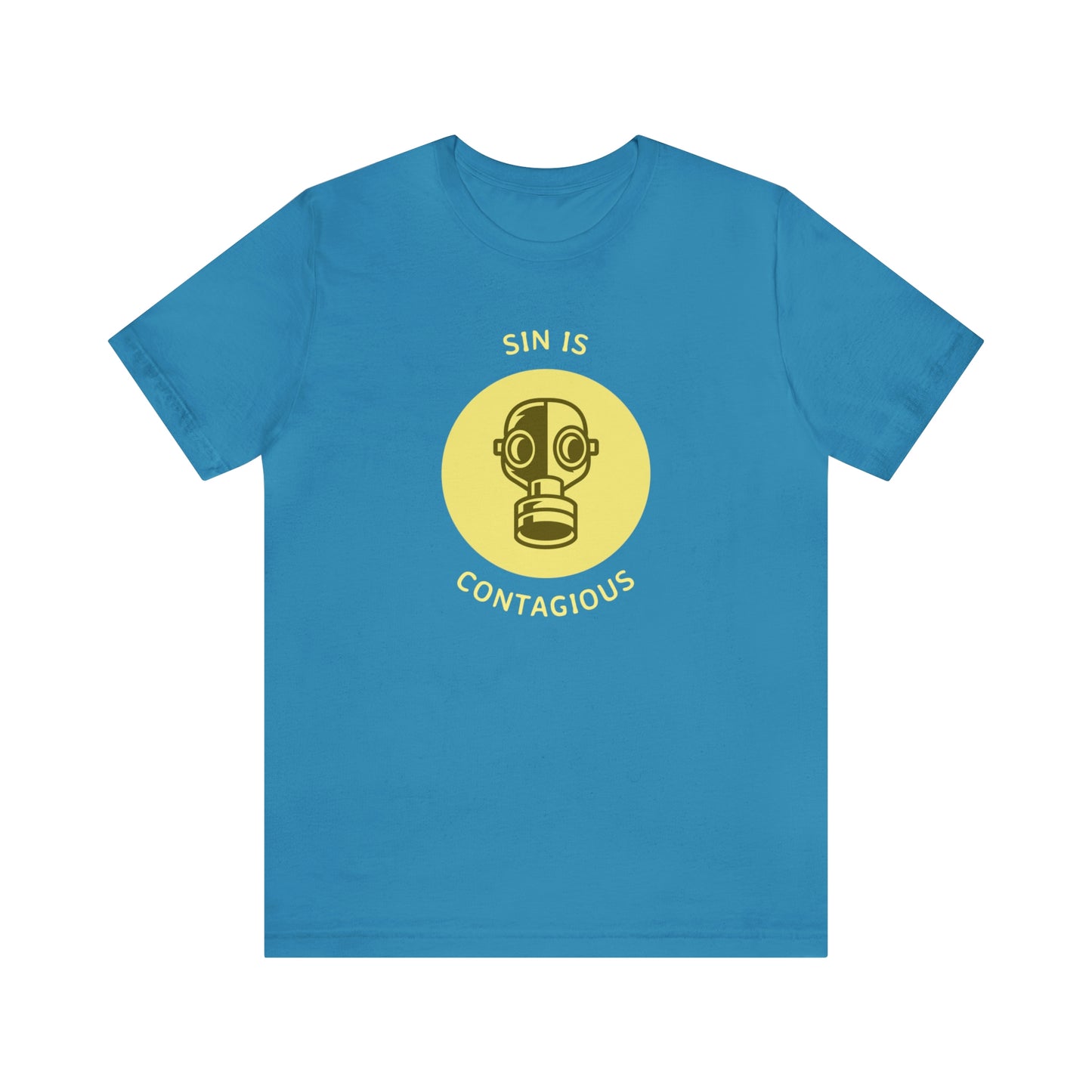 Sin is Contagious Unisex Jersey Short Sleeve Tee