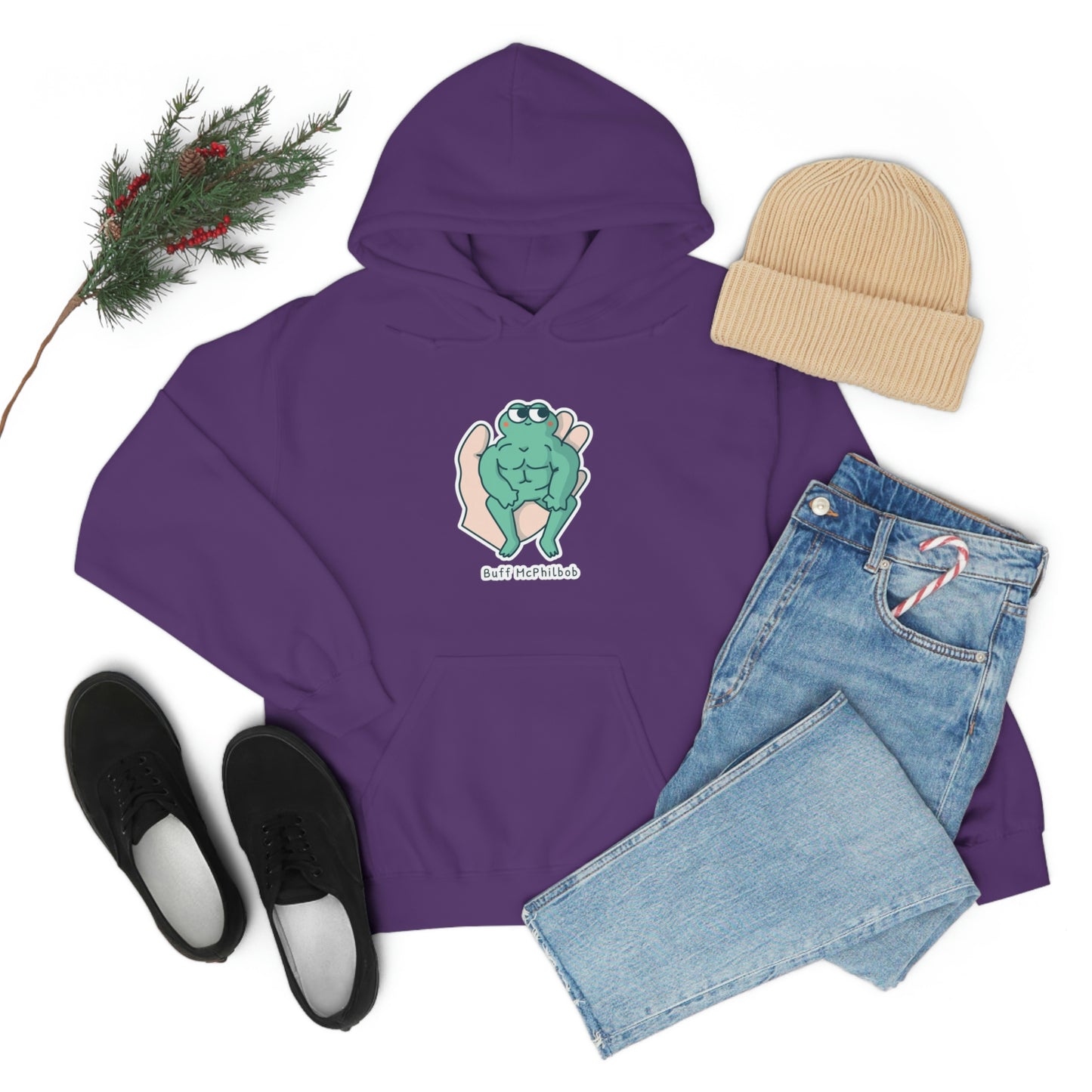 Buff McPhilbob Unisex Heavy Blend™ Hooded Sweatshirt