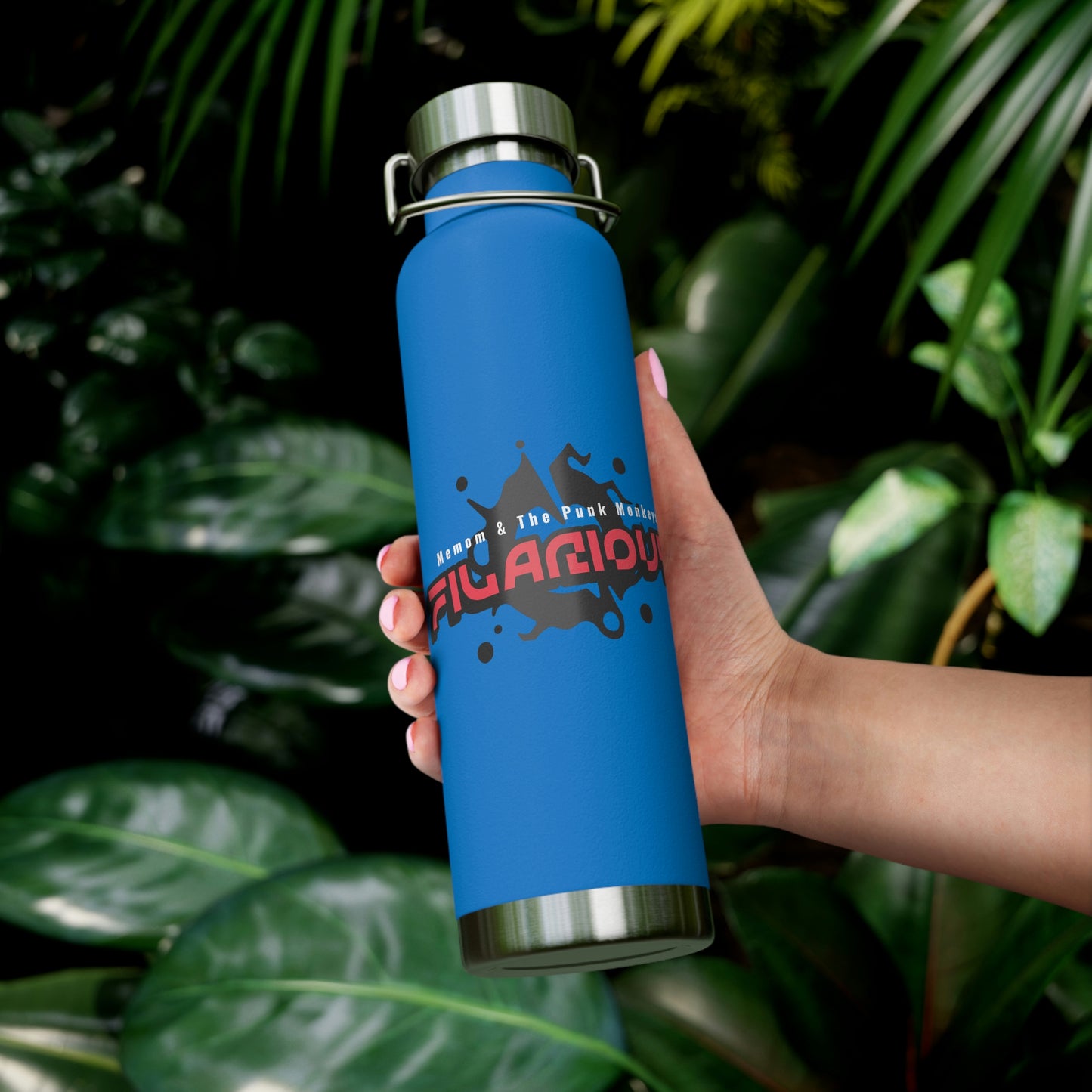 Filarious Copper Vacuum Insulated Bottle, 22oz