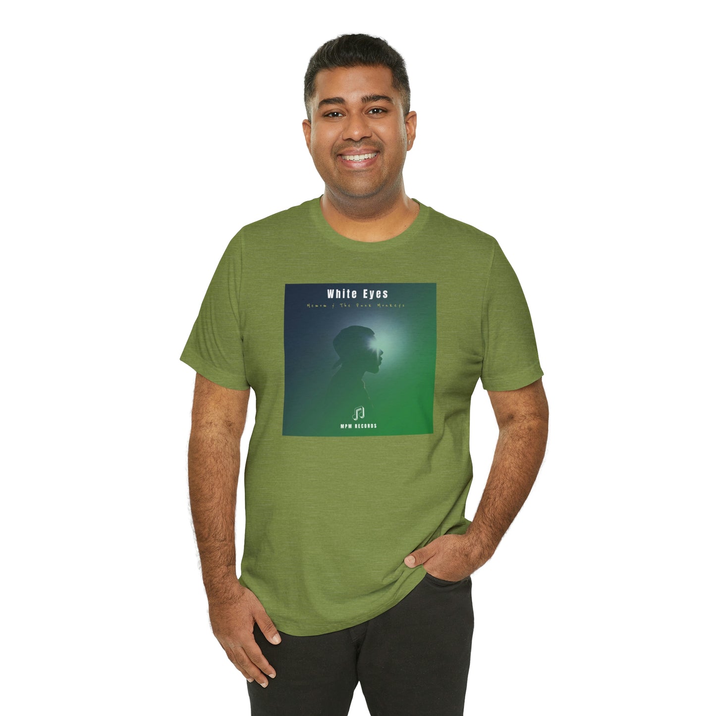 White Eyes Unisex Jersey Short Sleeve Tee