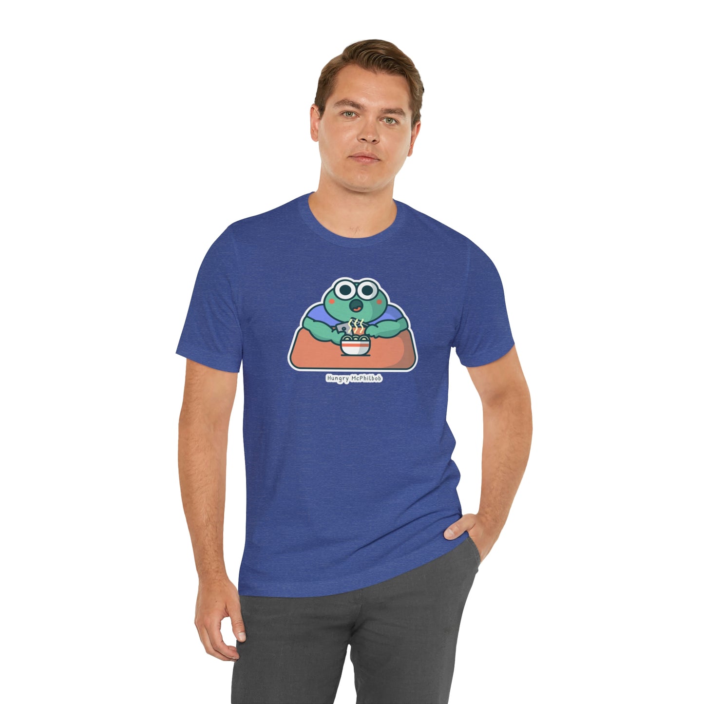 Hungry McPhilbob Unisex Jersey Short Sleeve Tee