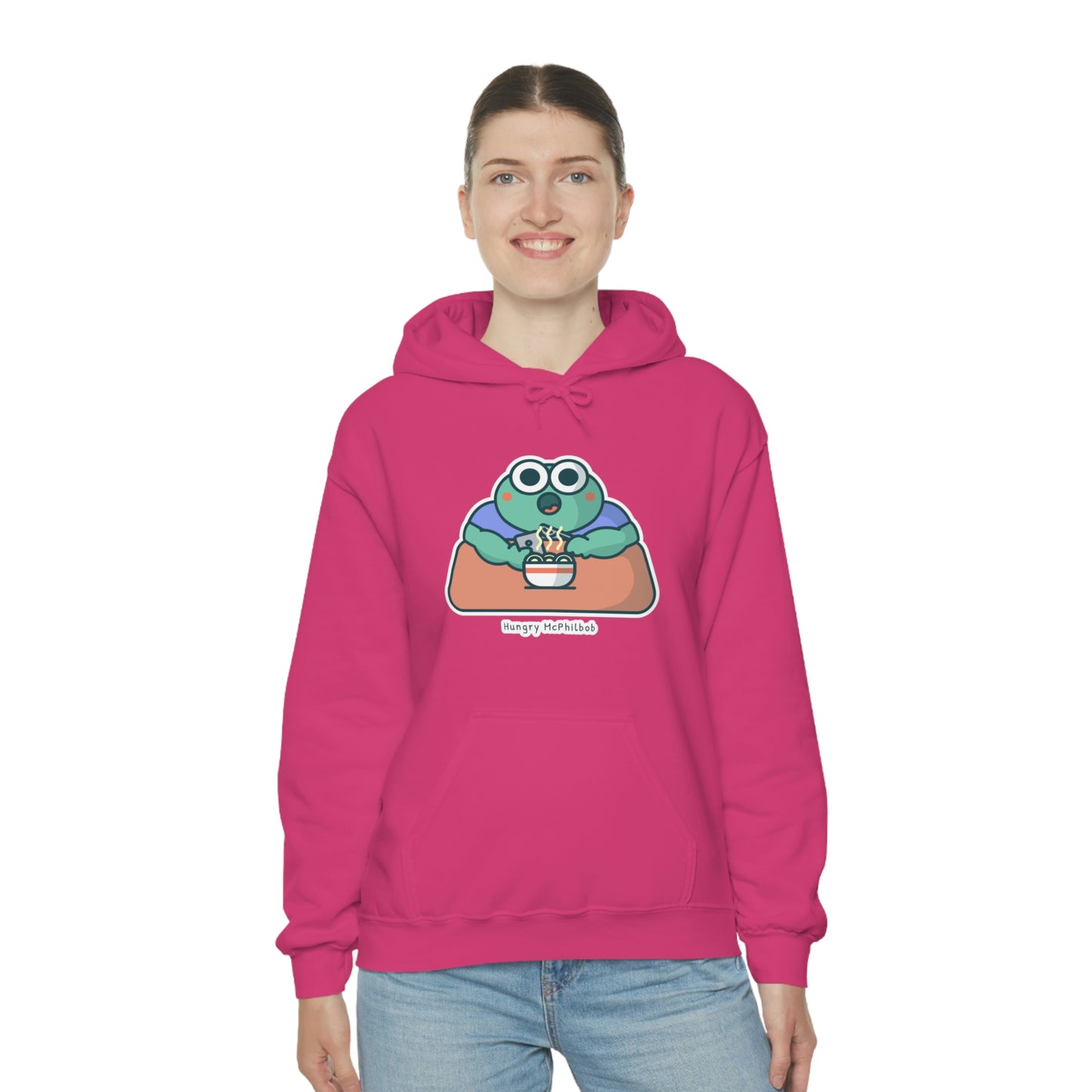Hungry McPhilbob Unisex Heavy Blend™ Hooded Sweatshirt