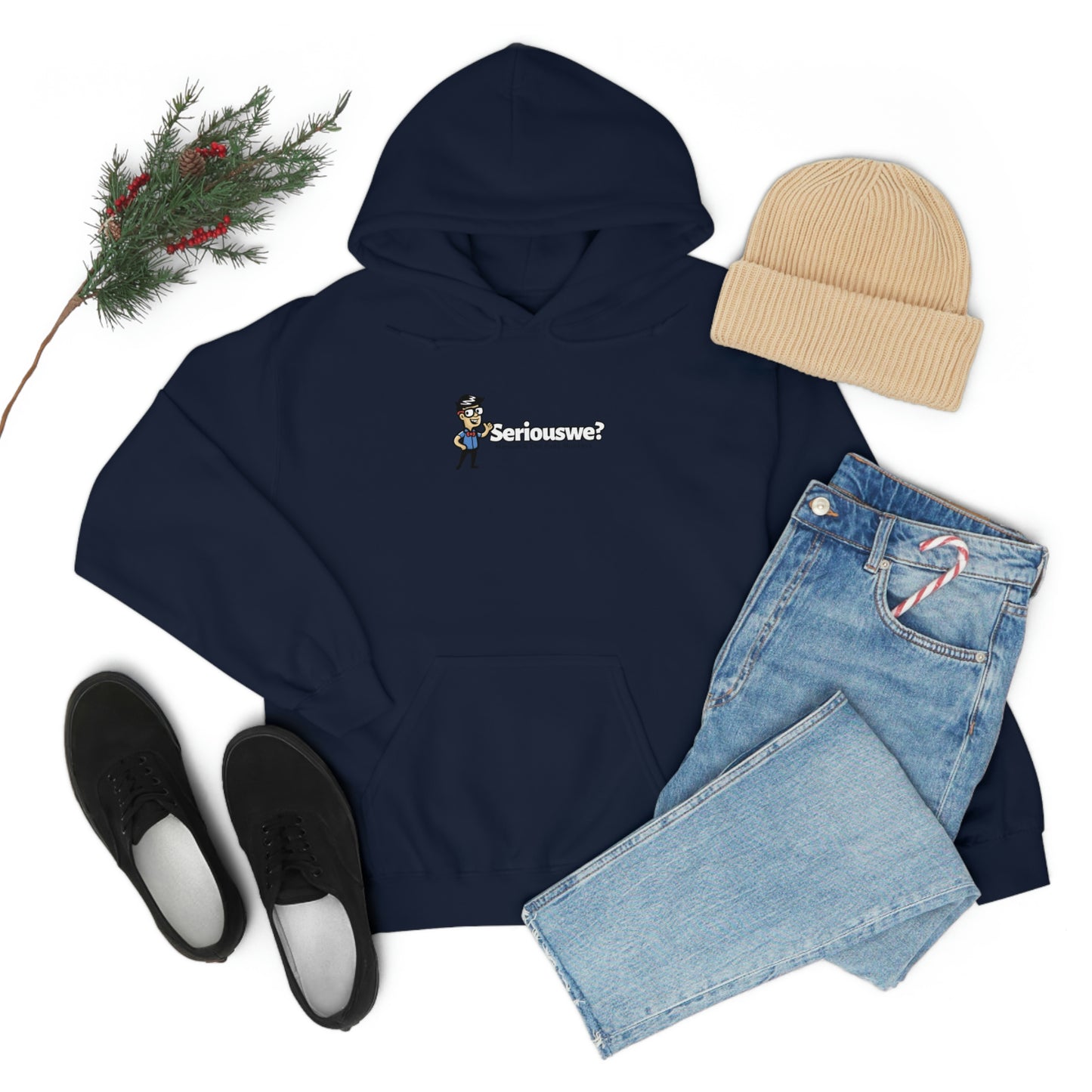 Seriouswe? Unisex Heavy Blend™ Hooded Sweatshirt