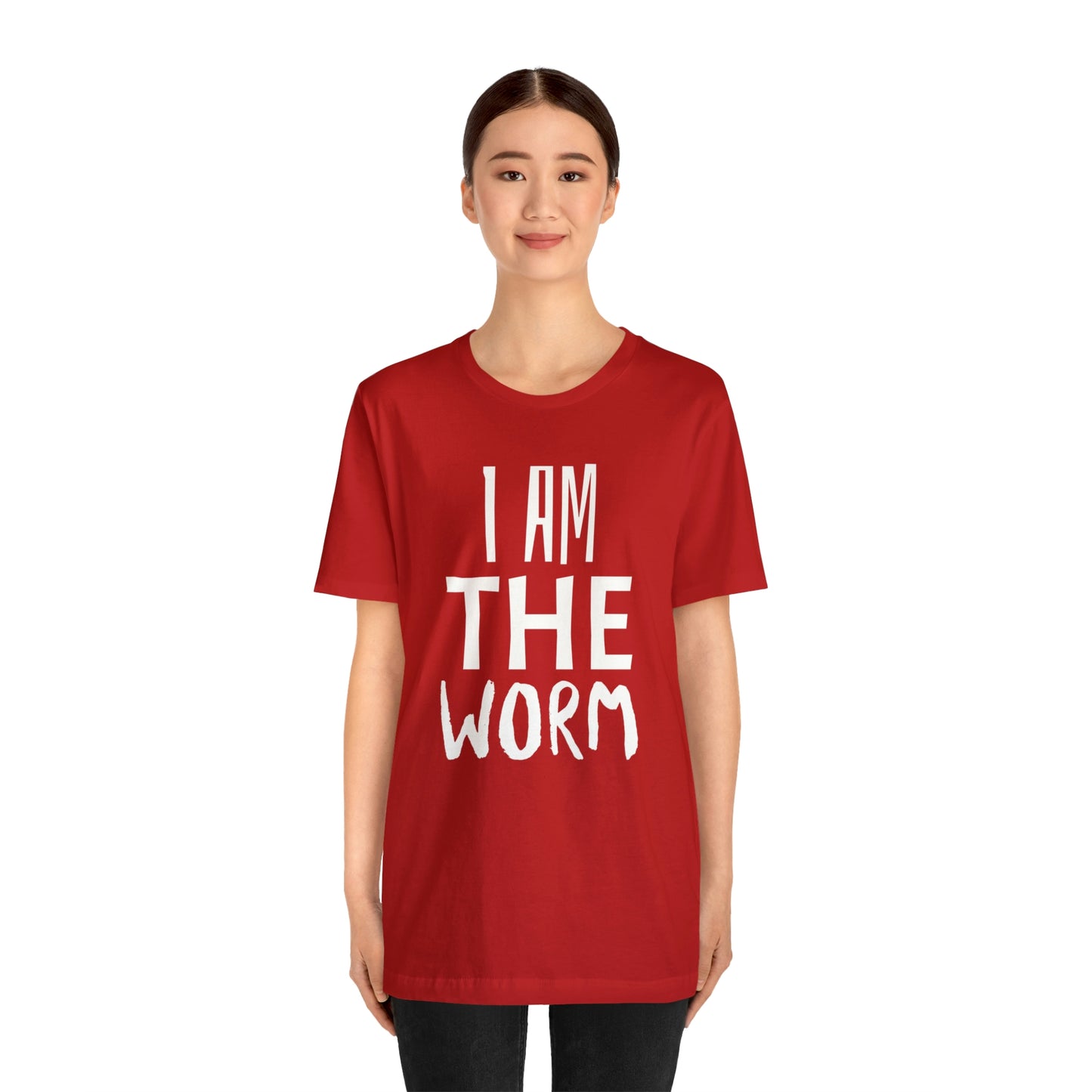 I Am The Worm Unisex Jersey Short Sleeve Tee