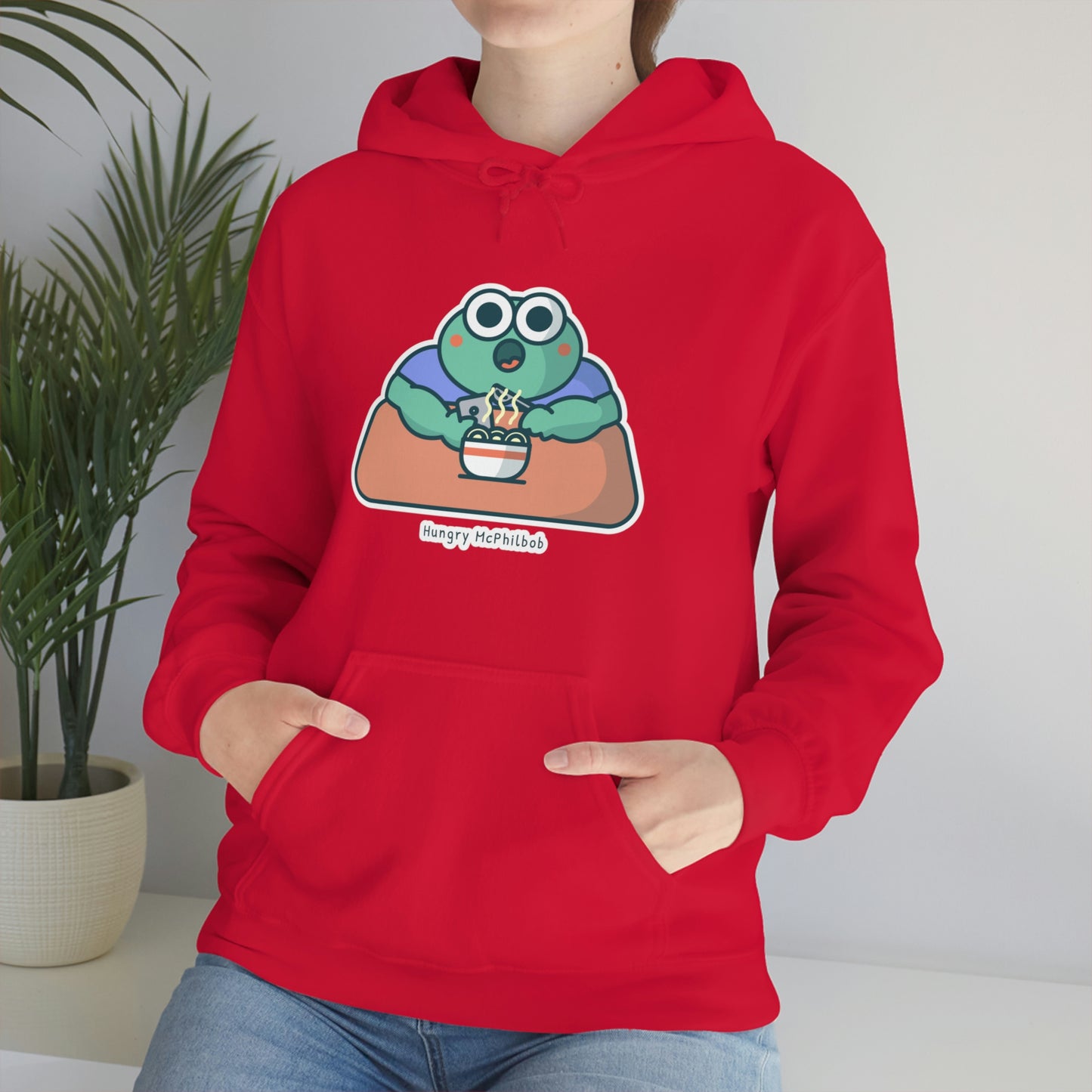 Hungry McPhilbob Unisex Heavy Blend™ Hooded Sweatshirt