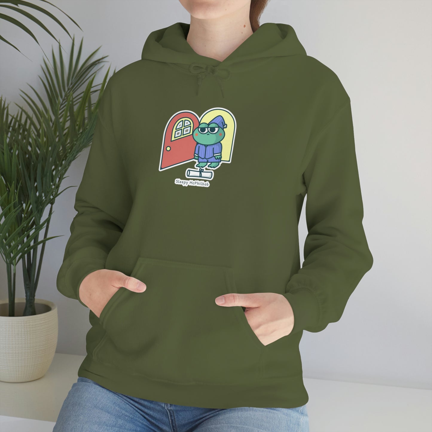 Sleepy McPhilbob Unisex Heavy Blend™ Hooded Sweatshirt