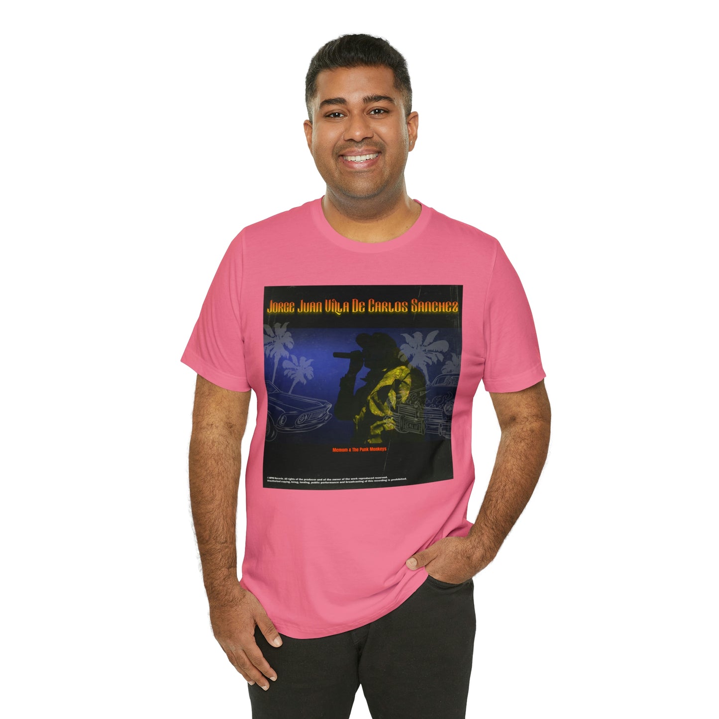 Jorge Juan Villa De Carlos Sanchez Unisex Jersey Short Sleeve Tee