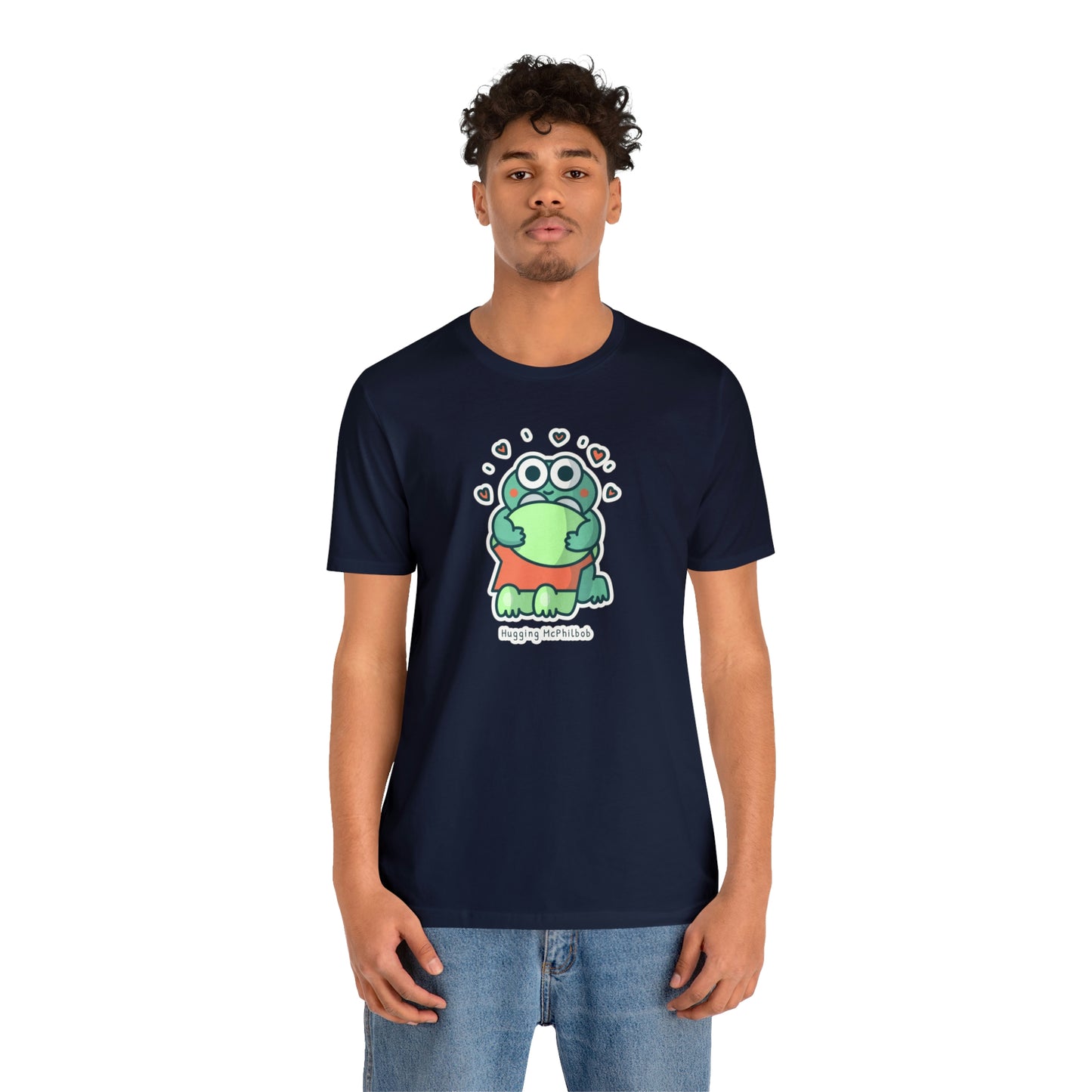 Hugging McPhilbob Unisex Jersey Short Sleeve Tee