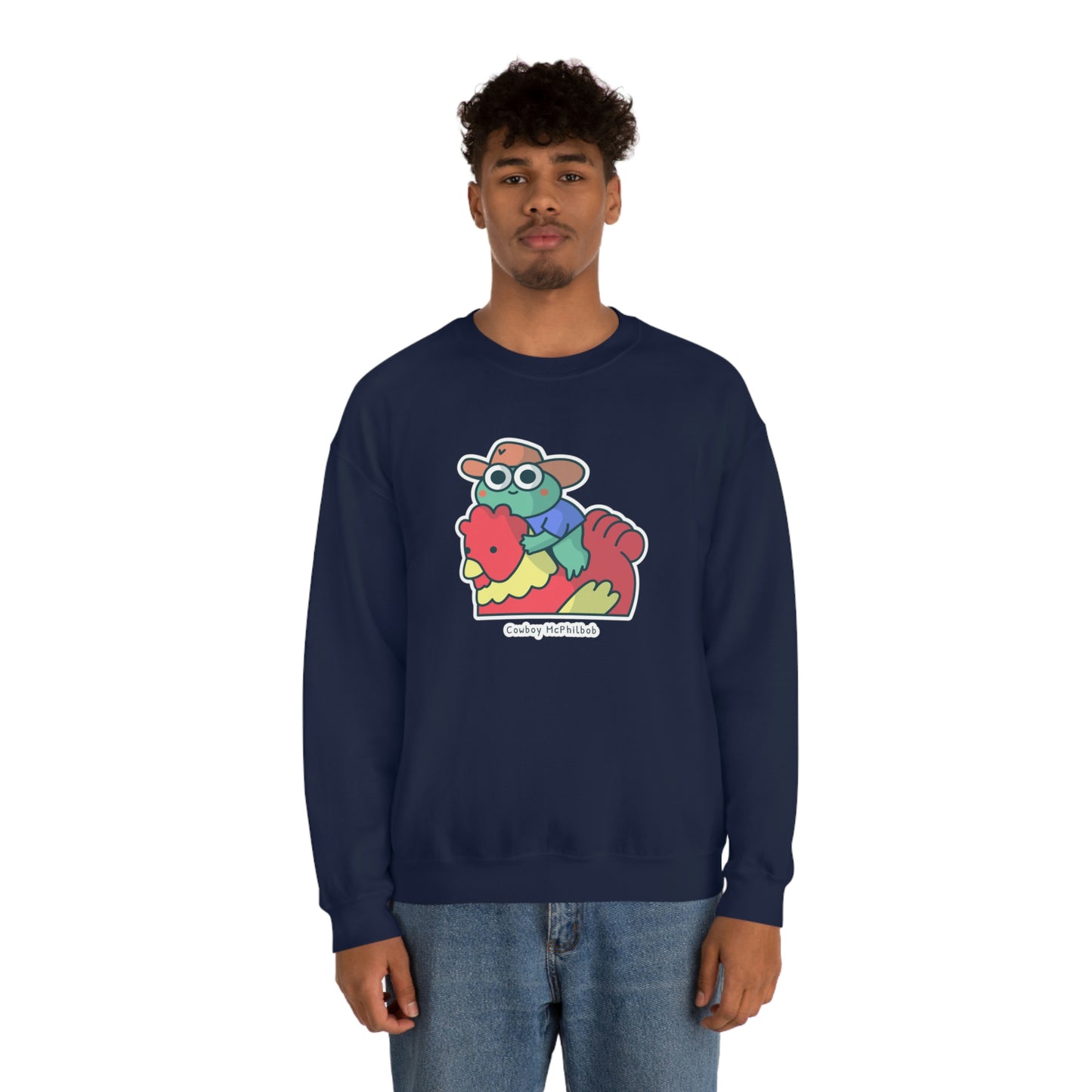 Cowboy McPhilbob Unisex Heavy Blend™ Crewneck Sweatshirt