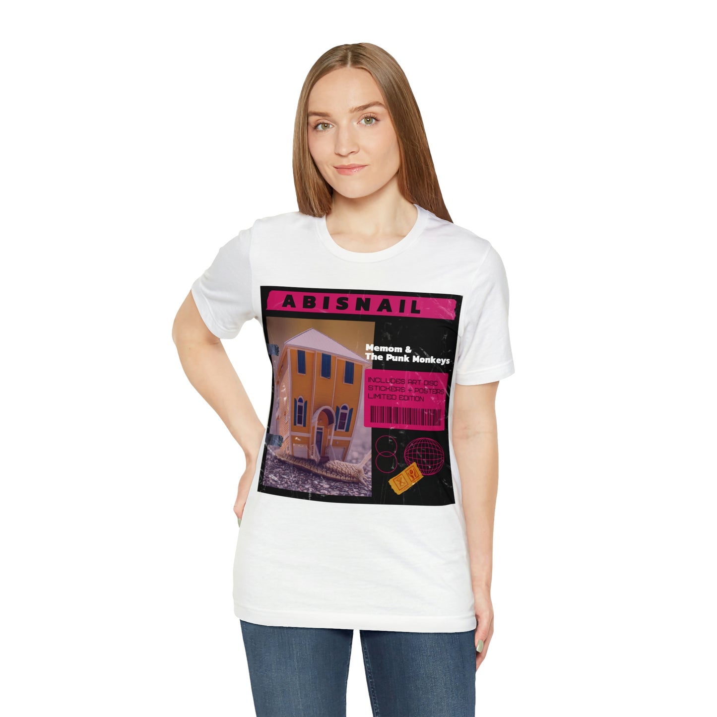 Abisnail Unisex Jersey Short Sleeve Tee