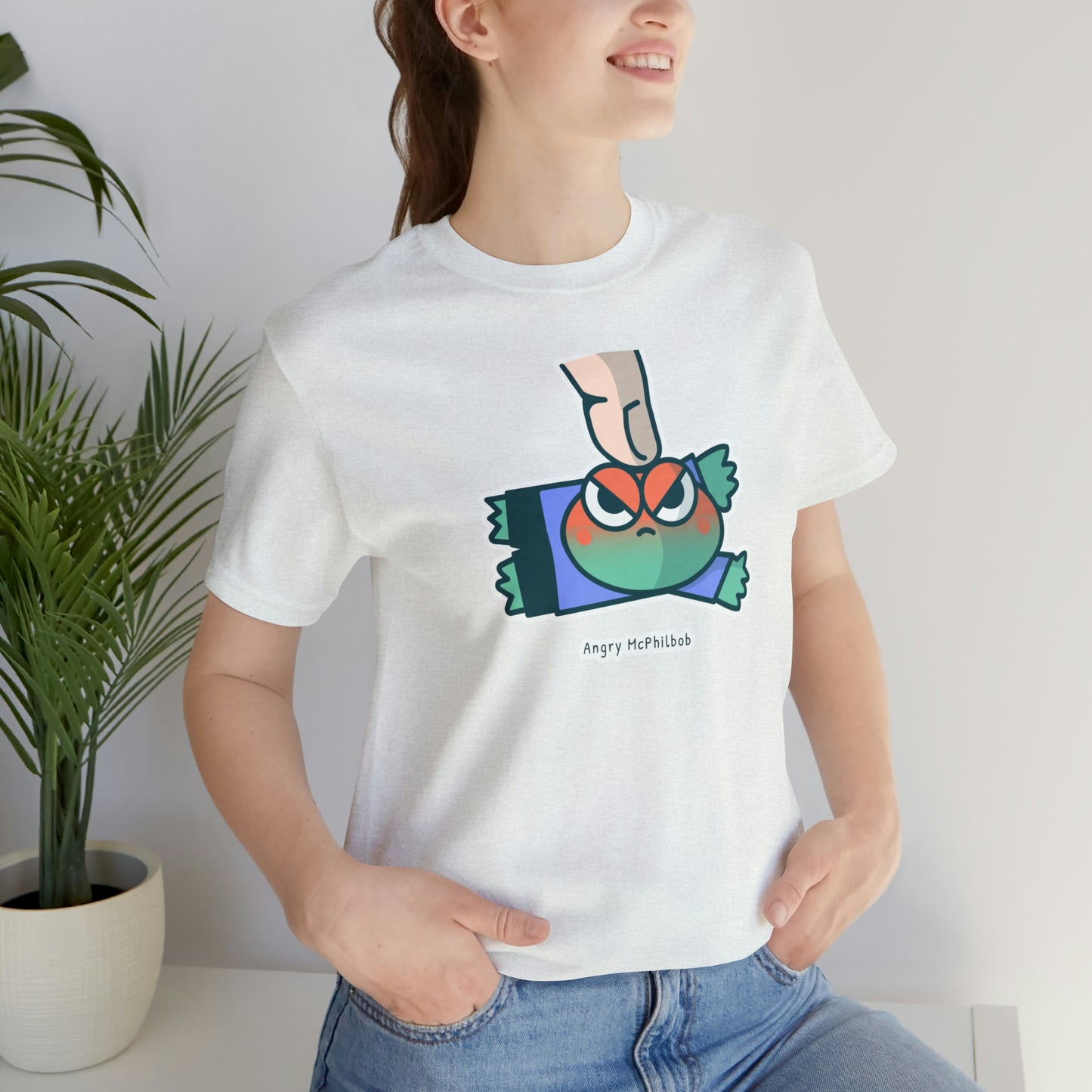 Angry McPhilbob Unisex Jersey Short Sleeve Tee