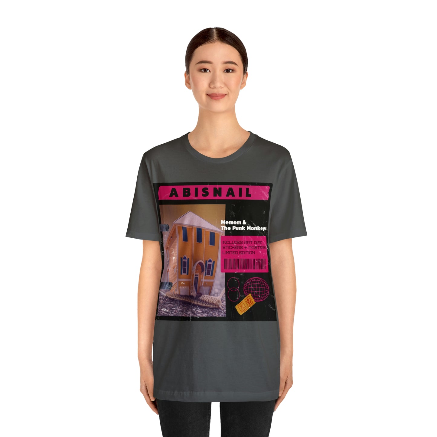 Abisnail Unisex Jersey Short Sleeve Tee