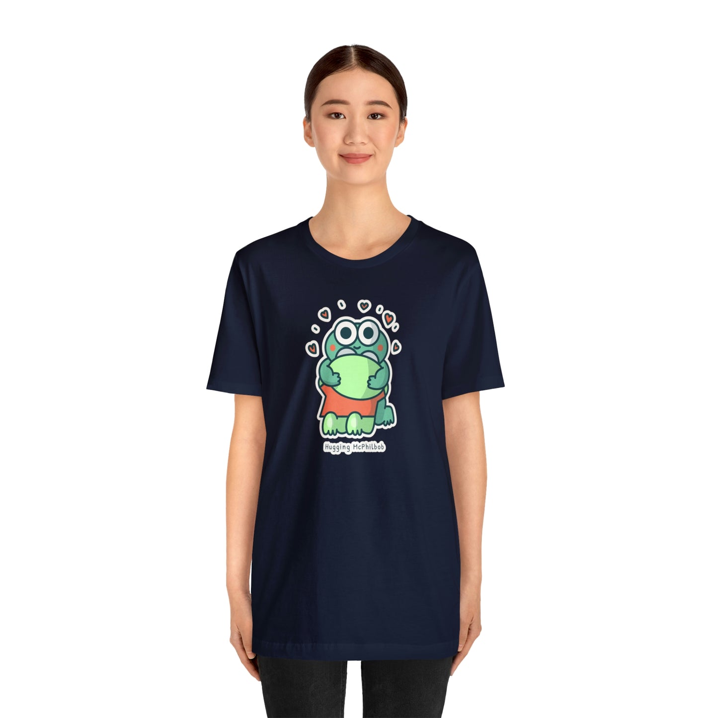 Hugging McPhilbob Unisex Jersey Short Sleeve Tee