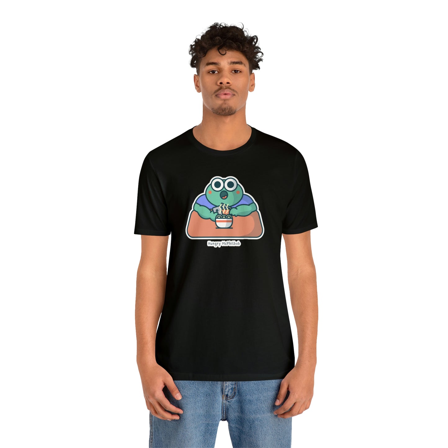 Hungry McPhilbob Unisex Jersey Short Sleeve Tee