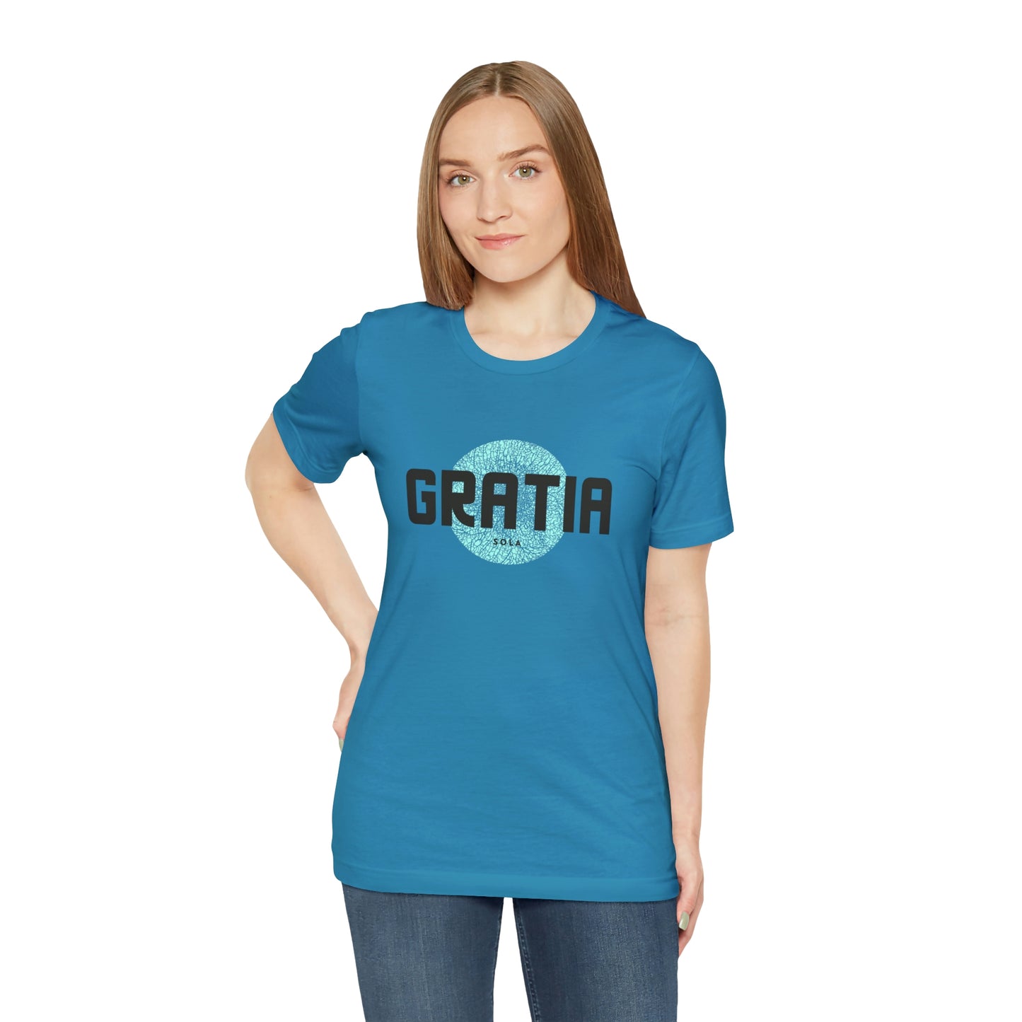 Sola Gratia Unisex Jersey Short Sleeve Tee