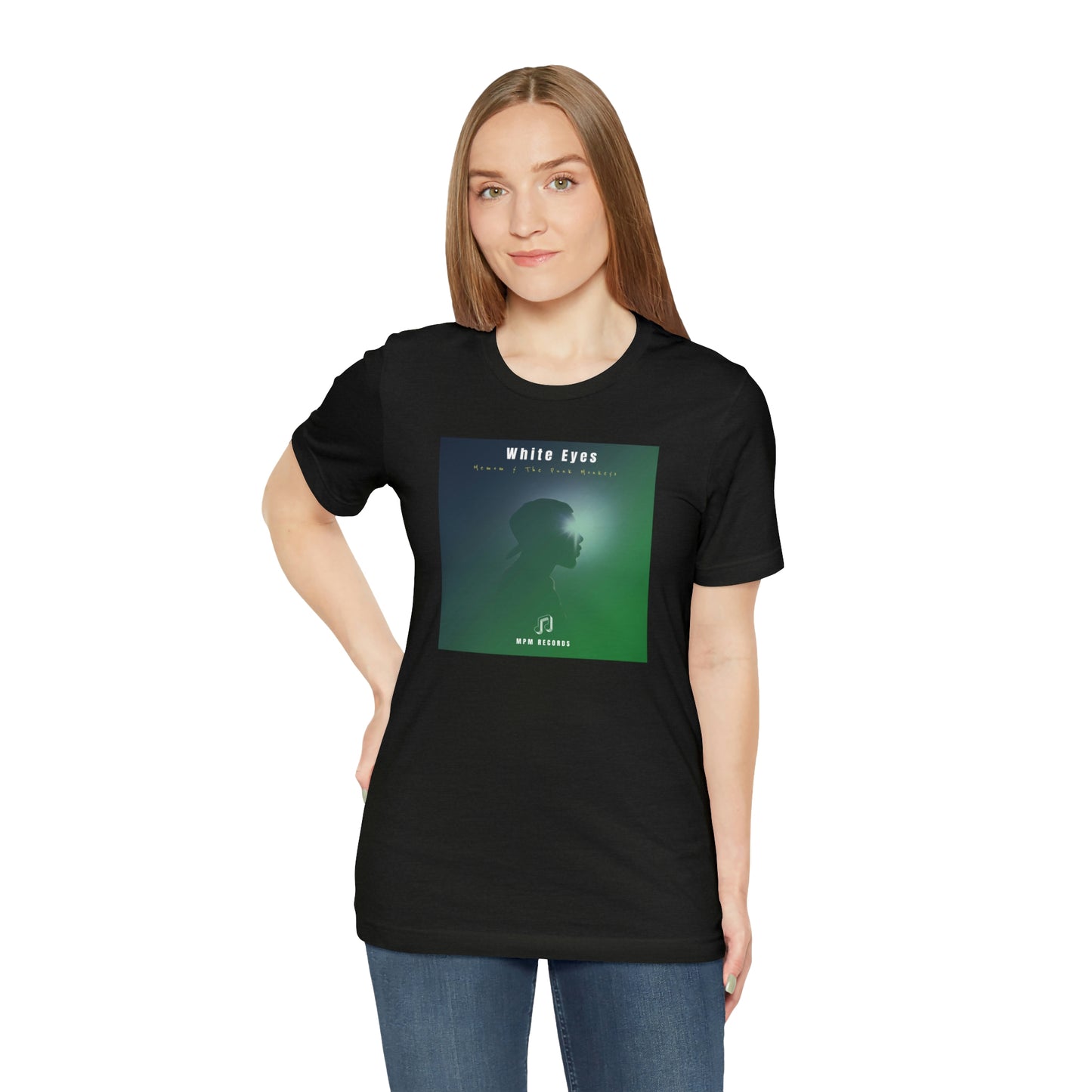 White Eyes Unisex Jersey Short Sleeve Tee