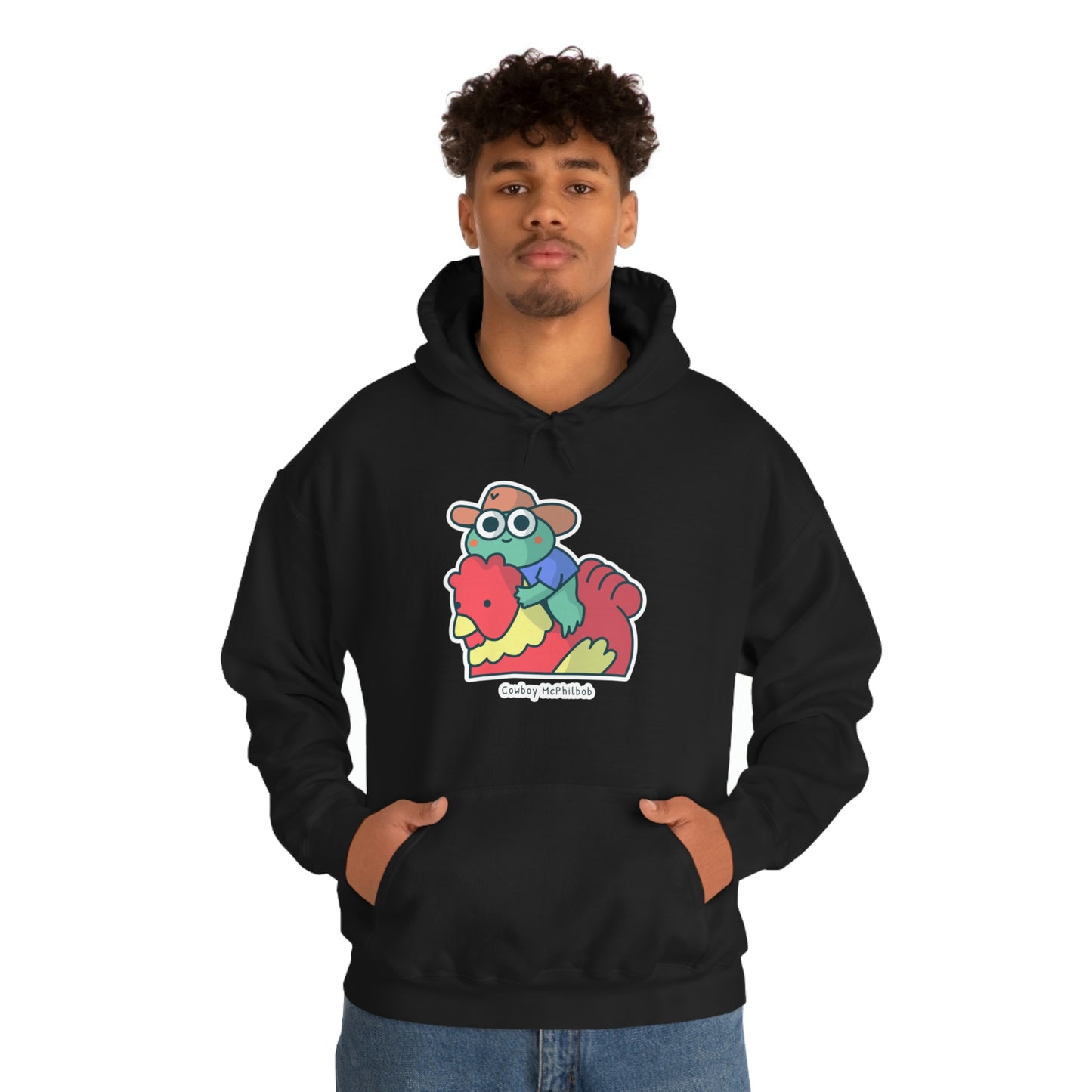 Cowboy McPhilbob Unisex Heavy Blend™ Hooded Sweatshirt