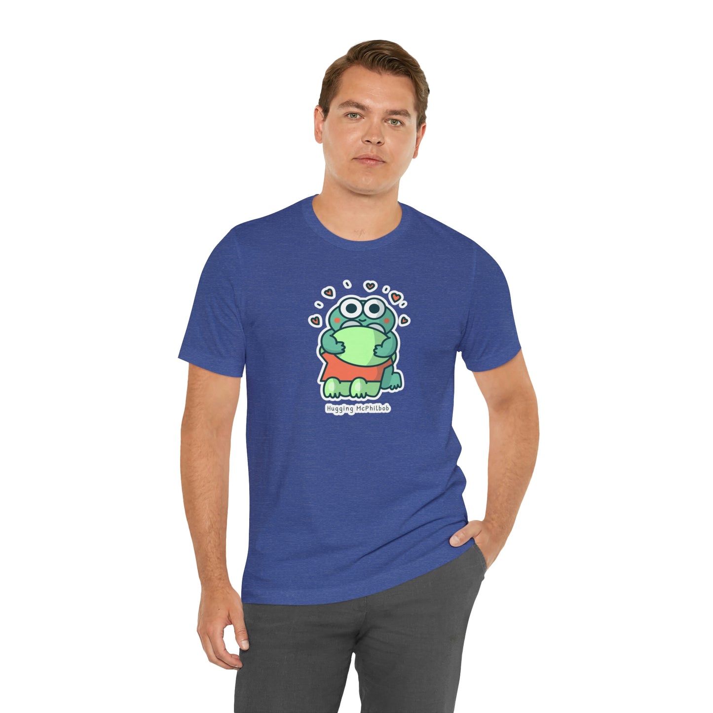 Hugging McPhilbob Unisex Jersey Short Sleeve Tee