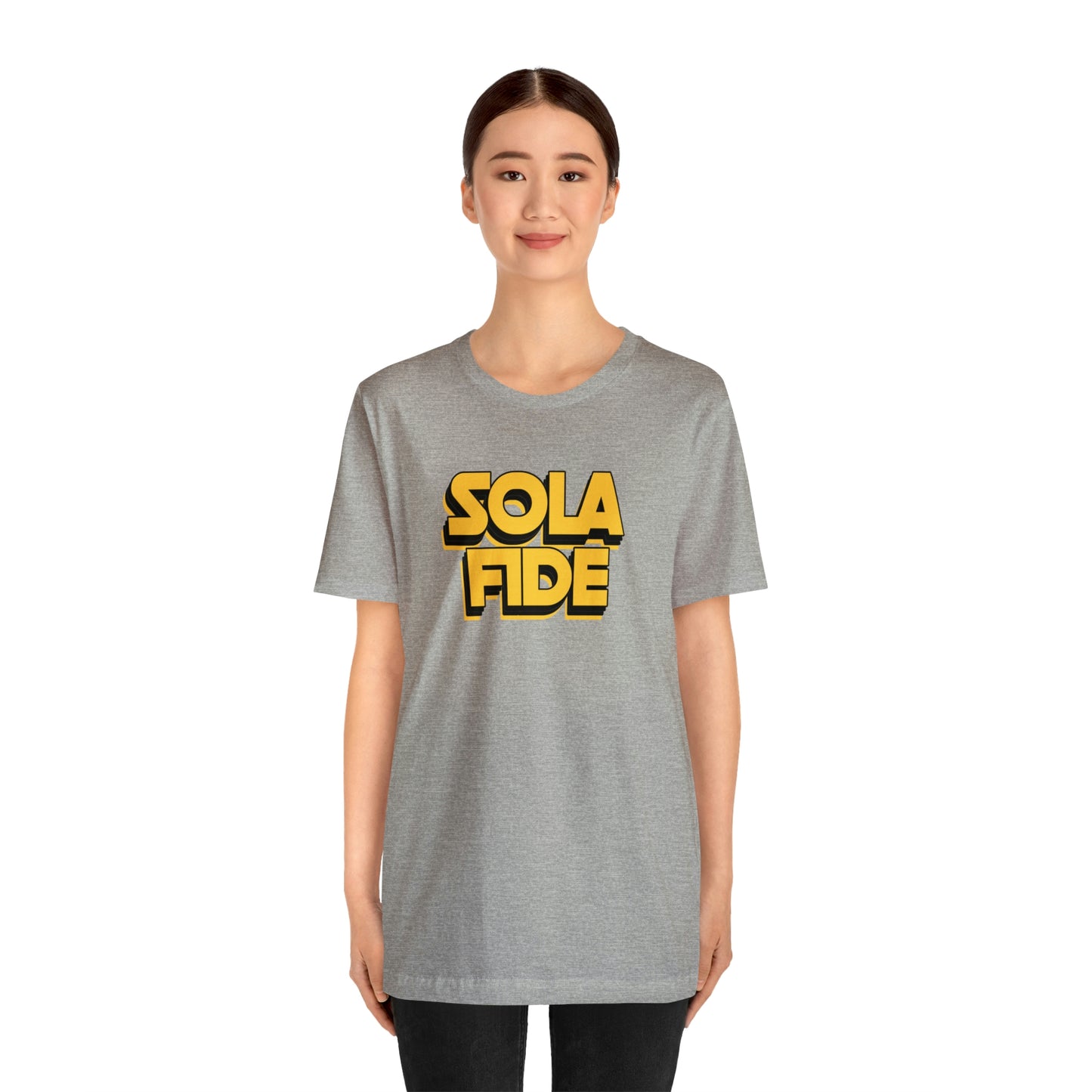 Sola Fide SW Unisex Jersey Short Sleeve Tee
