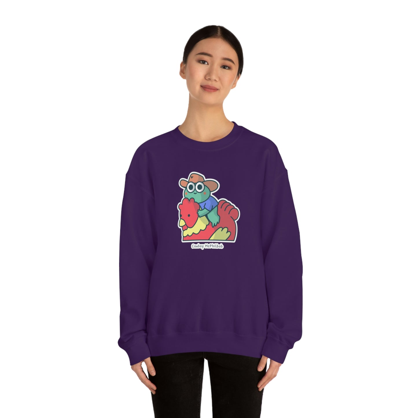 Cowboy McPhilbob Unisex Heavy Blend™ Crewneck Sweatshirt