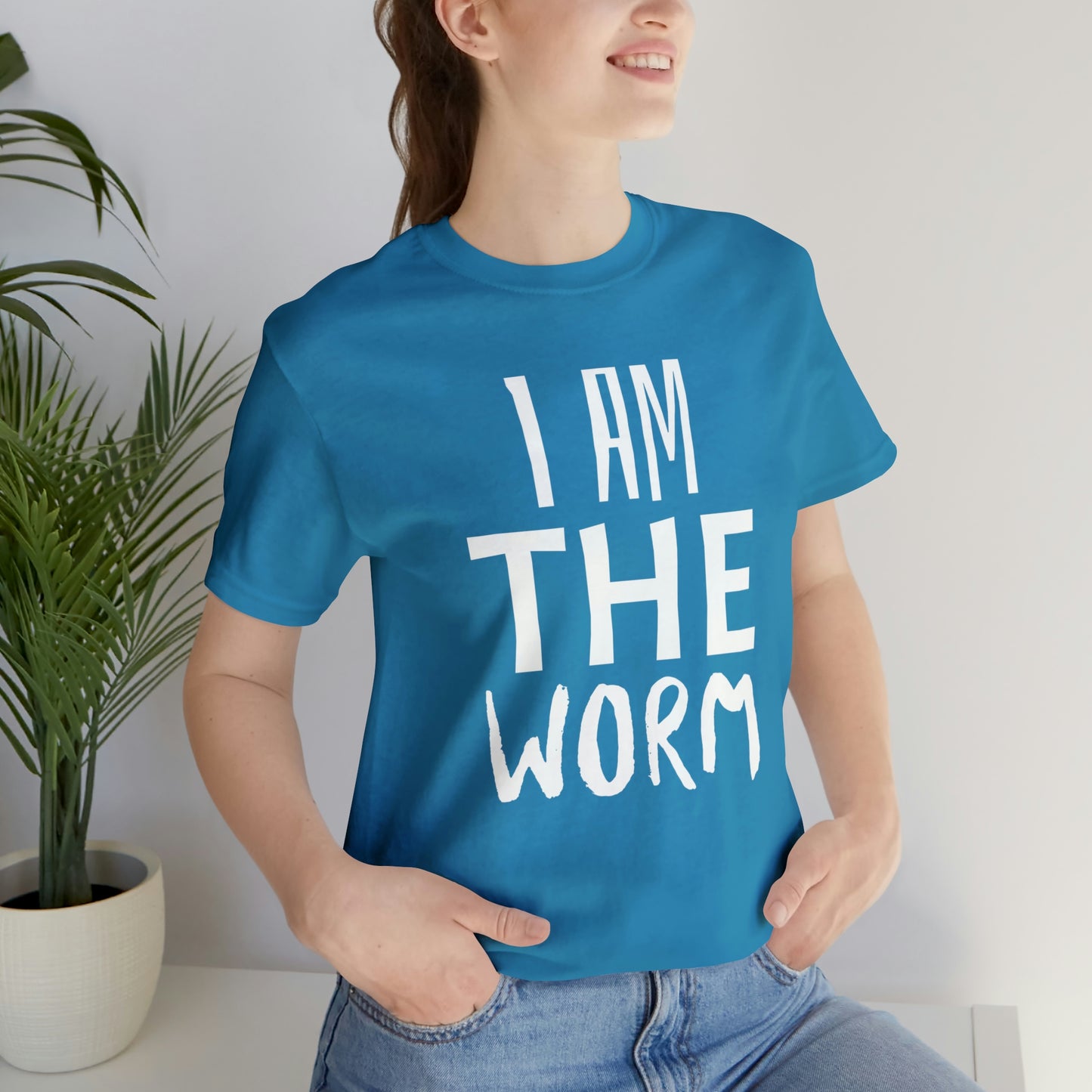 I Am The Worm Unisex Jersey Short Sleeve Tee