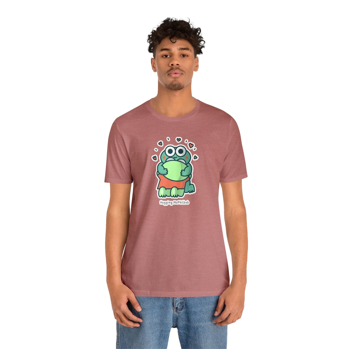 Hugging McPhilbob Unisex Jersey Short Sleeve Tee
