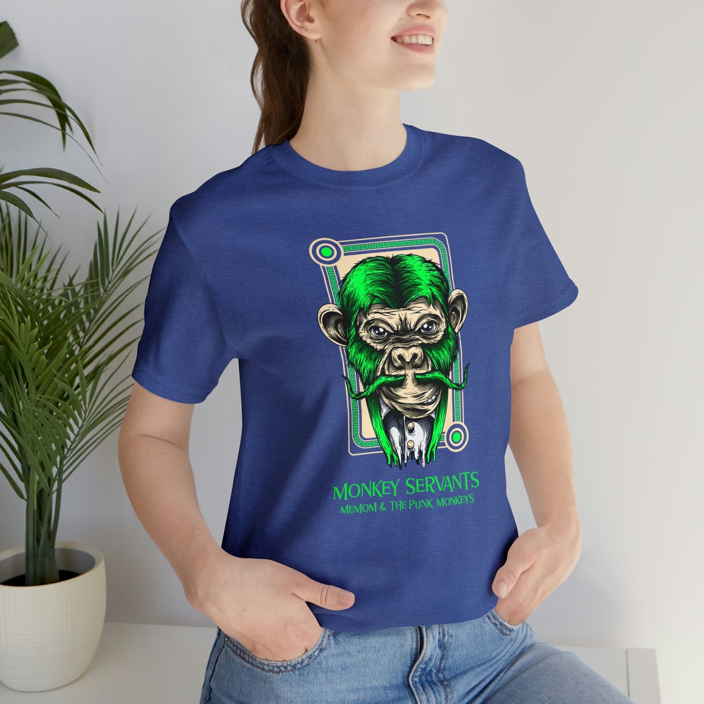 Monkey Servants Unisex Jersey Short Sleeve Tee